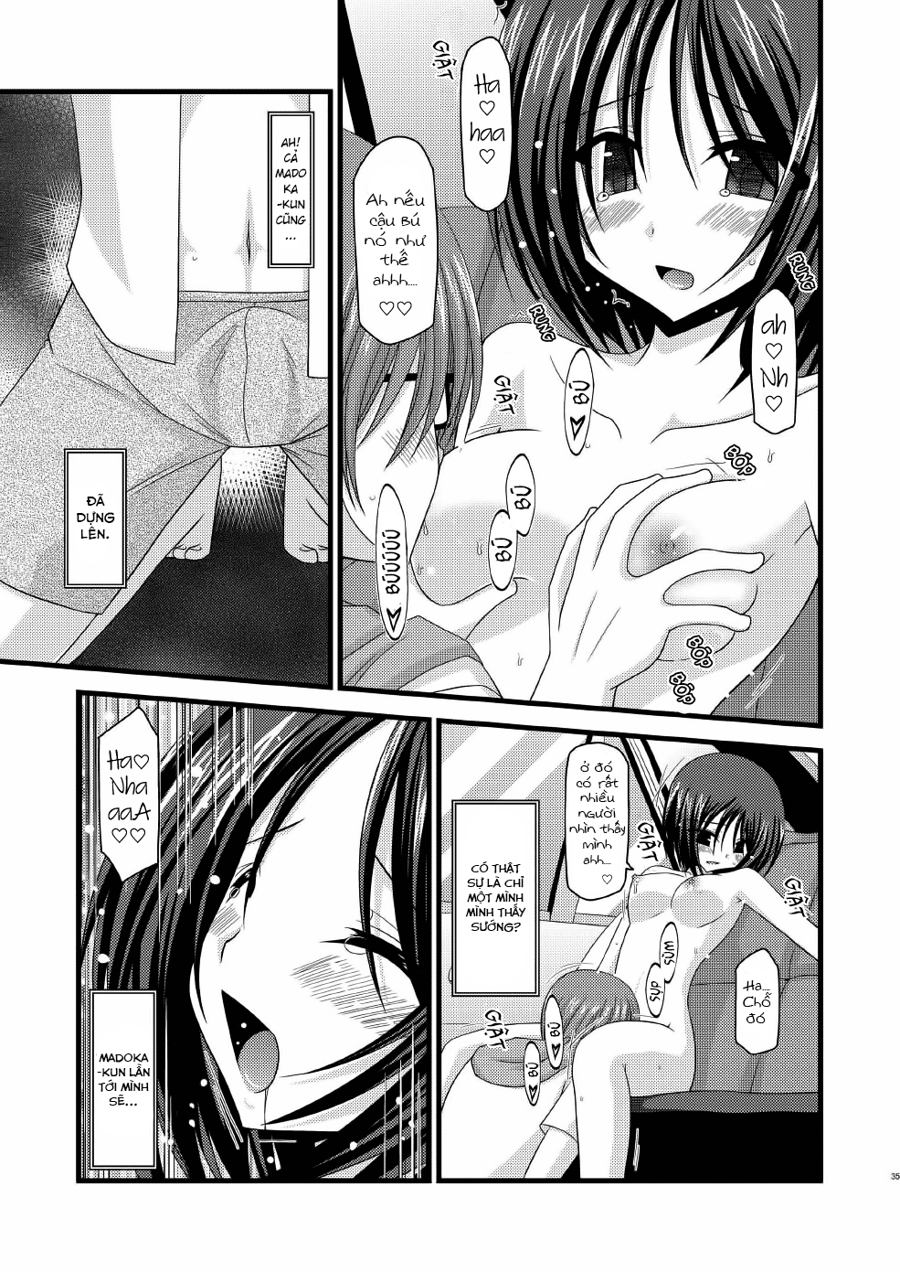 Đọc truyện hentai Cô gái thích khoả thân - Chap 7