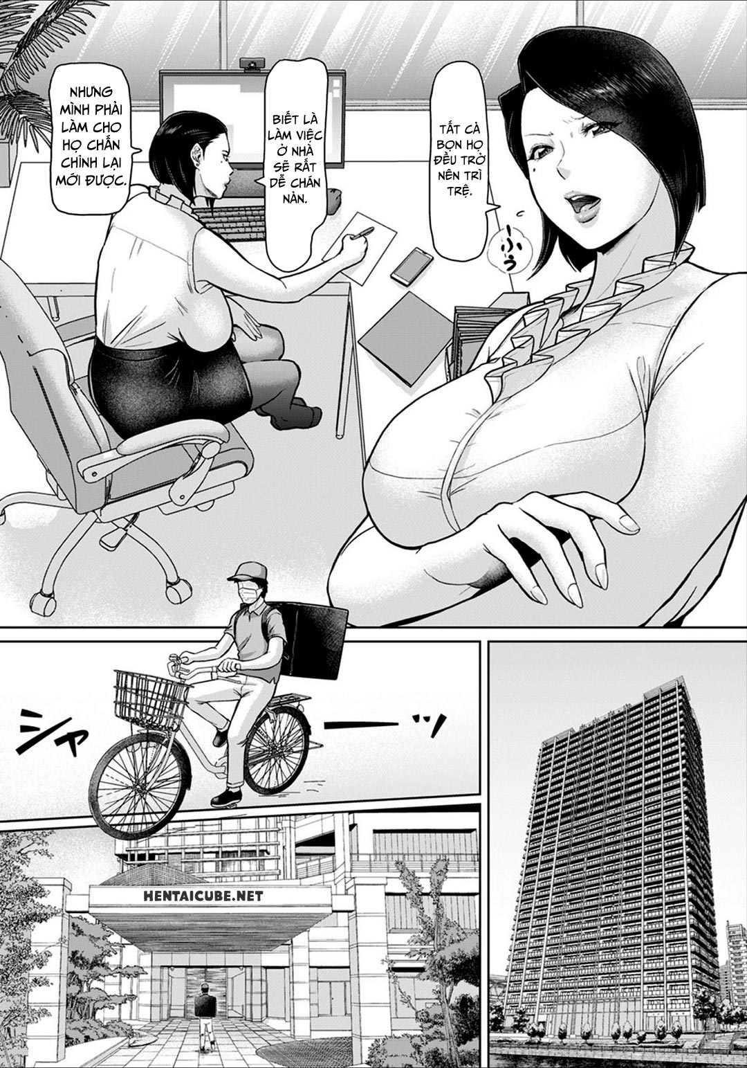 Đọc truyện hentai Sokukan Delivery - Oneshot