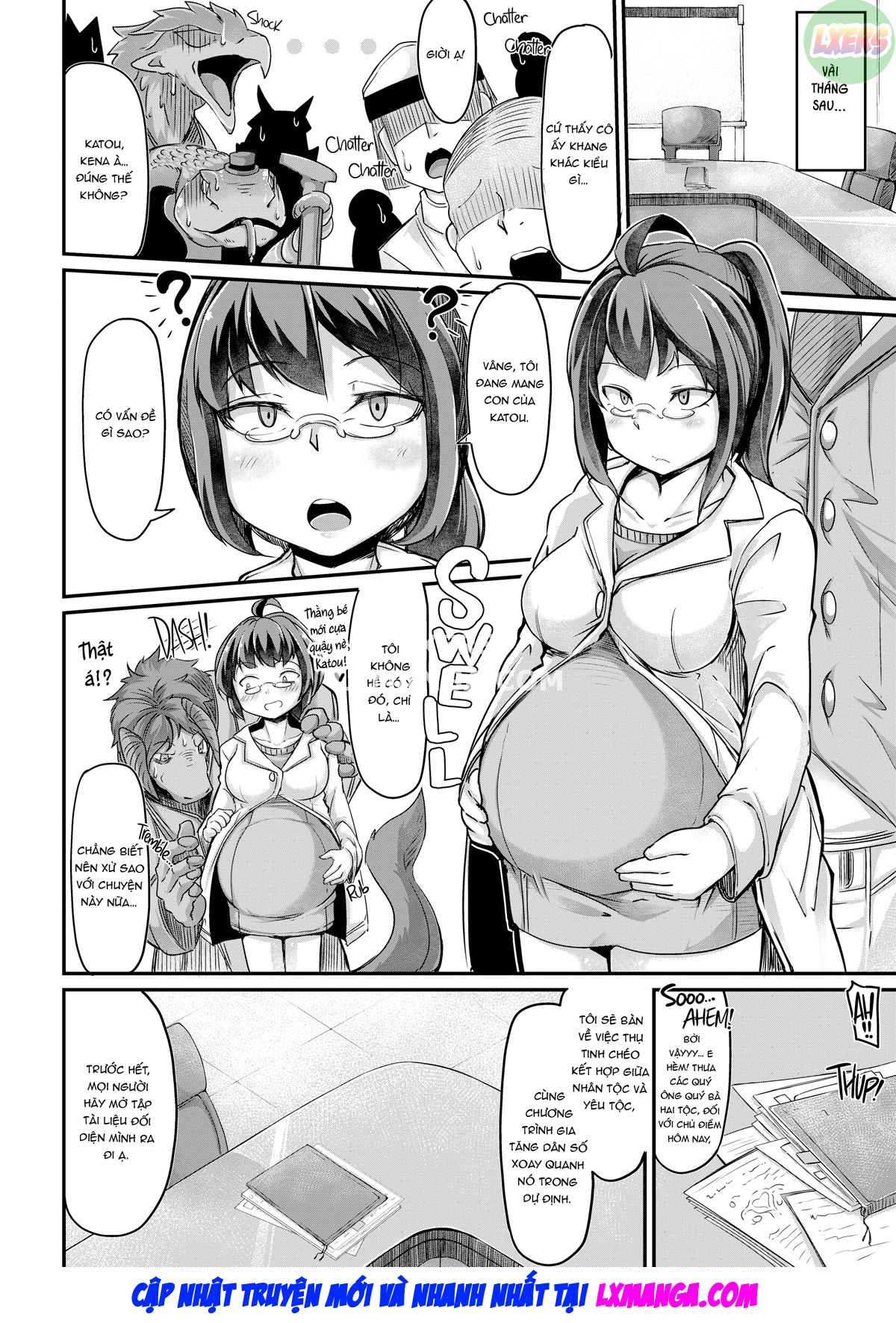 Đọc truyện hentai Tái thiết!? Thụ tinh giữa các loài - Chap 1