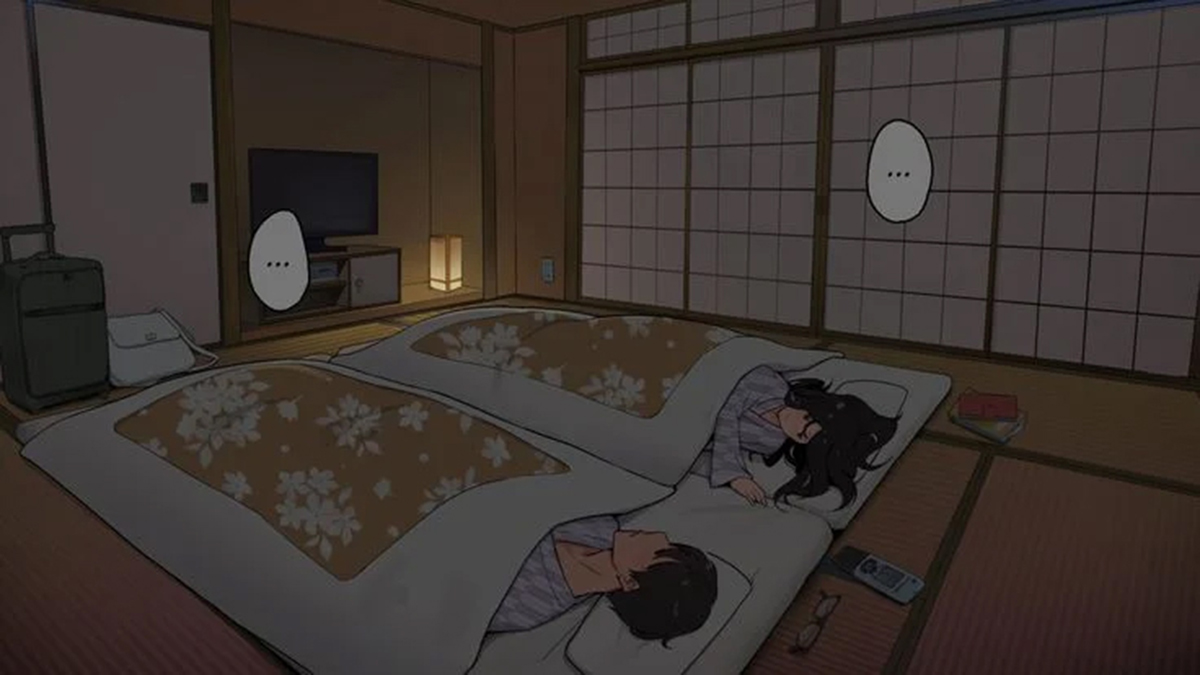 Đọc truyện hentai Onsenryokan Nite Kanojo To Nemurenai Yoru, Anmoku No Ryoukai De Hajimaru Sex - Oneshot
