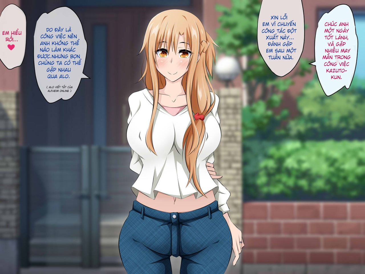 Đọc truyện hentai Hitozuma ni Natta Heroine o Netoru. - Chap 1