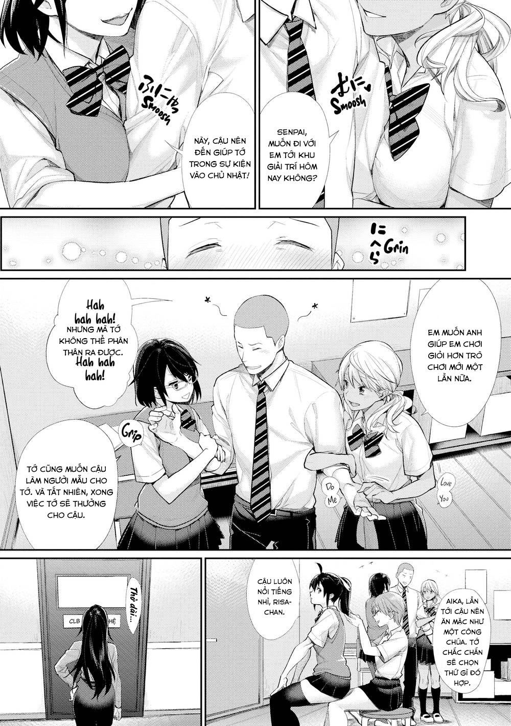 Đọc truyện hentai Lạc và CLB của những coi gái Otaku - Chap 3