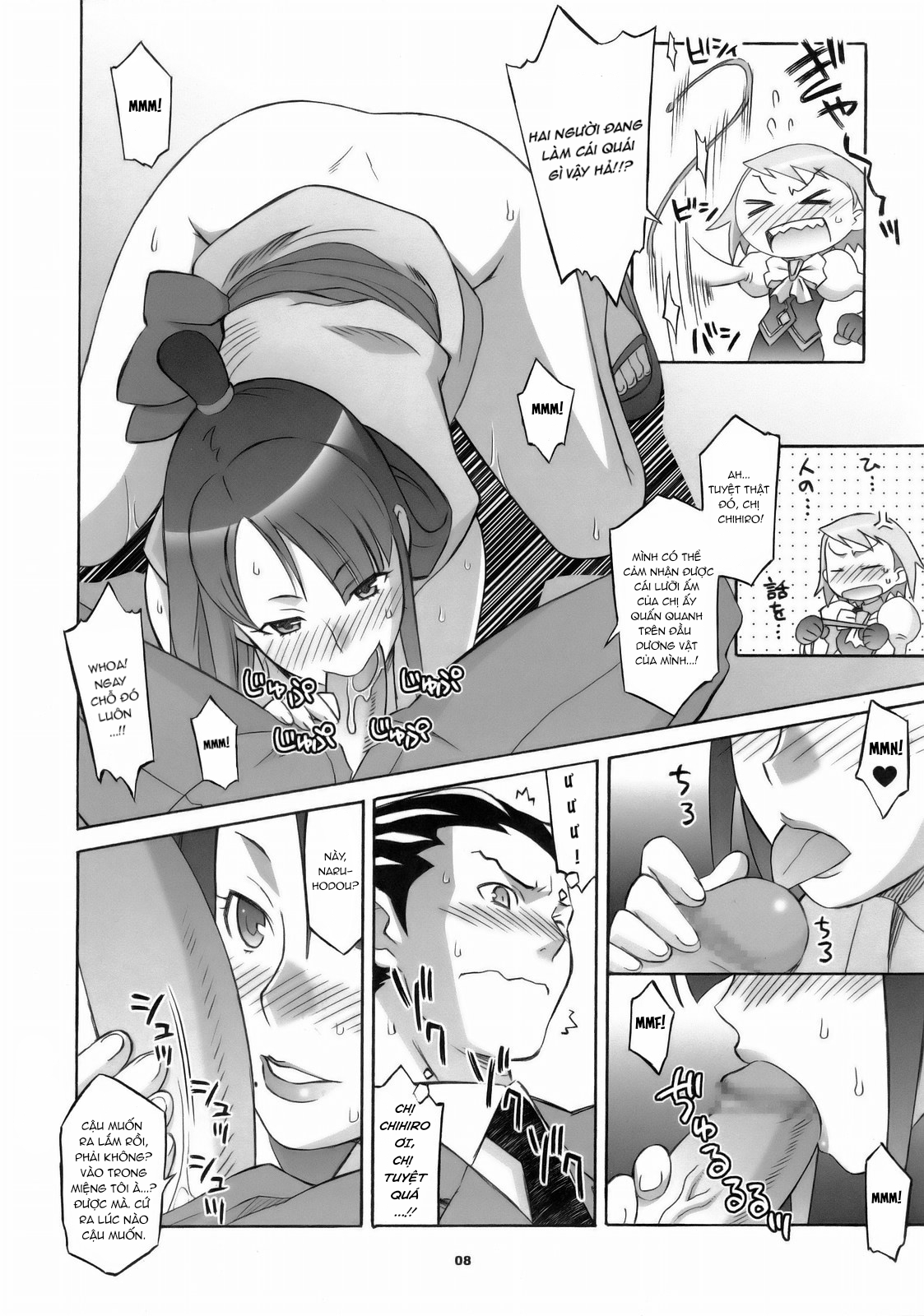 Đọc truyện hentai Cuộc chơi trước phiên toà - Oneshot