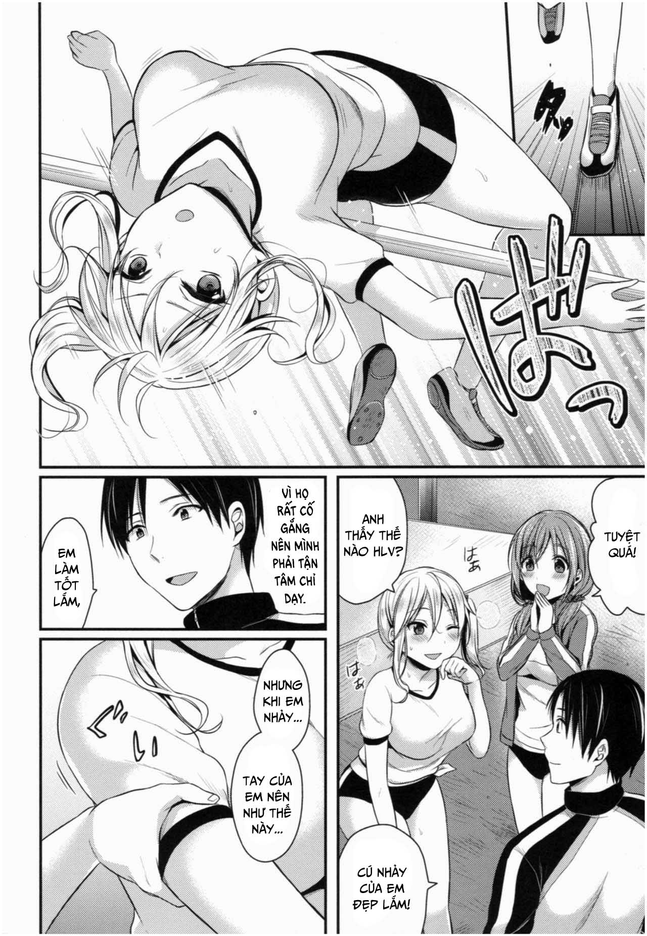 Đọc truyện hentai Joshi Rikujoubu Harem Training - Chap 1