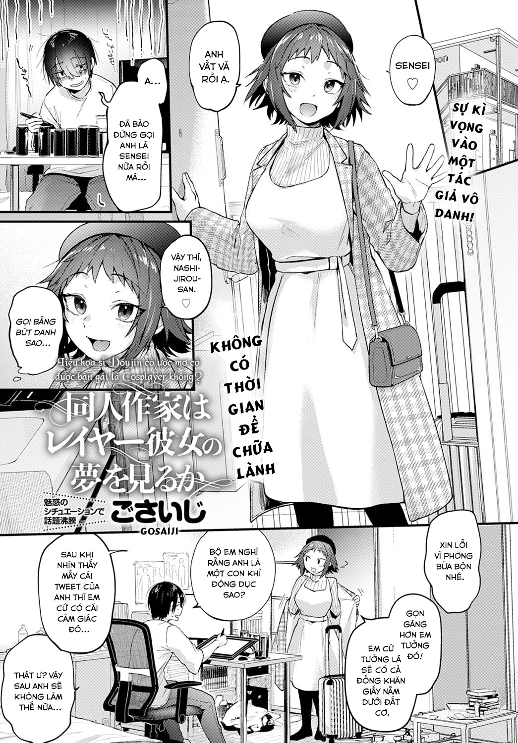 Đọc truyện hentai Liệu họa sĩ nghiệp dư có ước mơ được làm tình với Cosplayer không? - Liệu họa sĩ nghiệp dư có ước mơ được có bạn gái là Cosplayer không?
