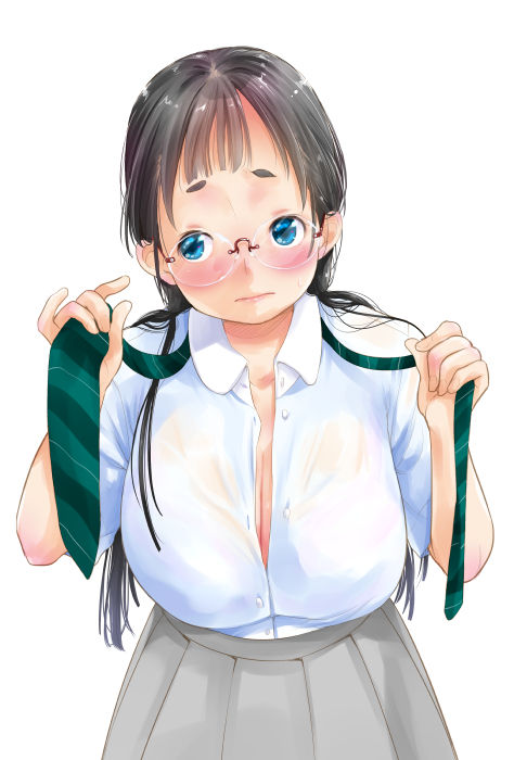 Đọc truyện hentai Jimiko to Ichinichijuu Sex - Chap 3.5 - Gaishutsu Jishuku Ake no Jimiko