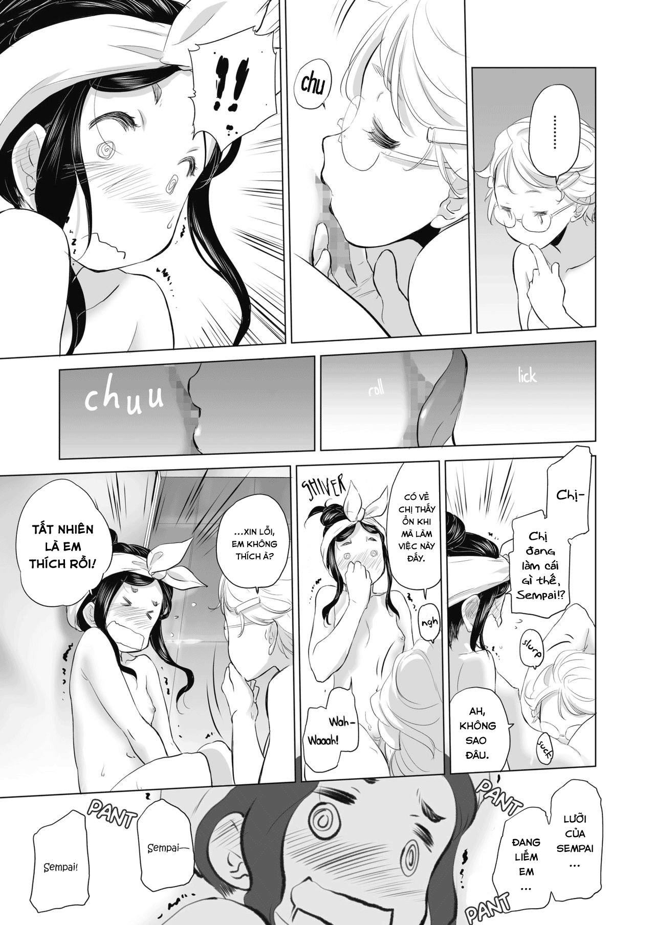 Đọc truyện hentai Tae-chan and Jimiko-san - Chap 2