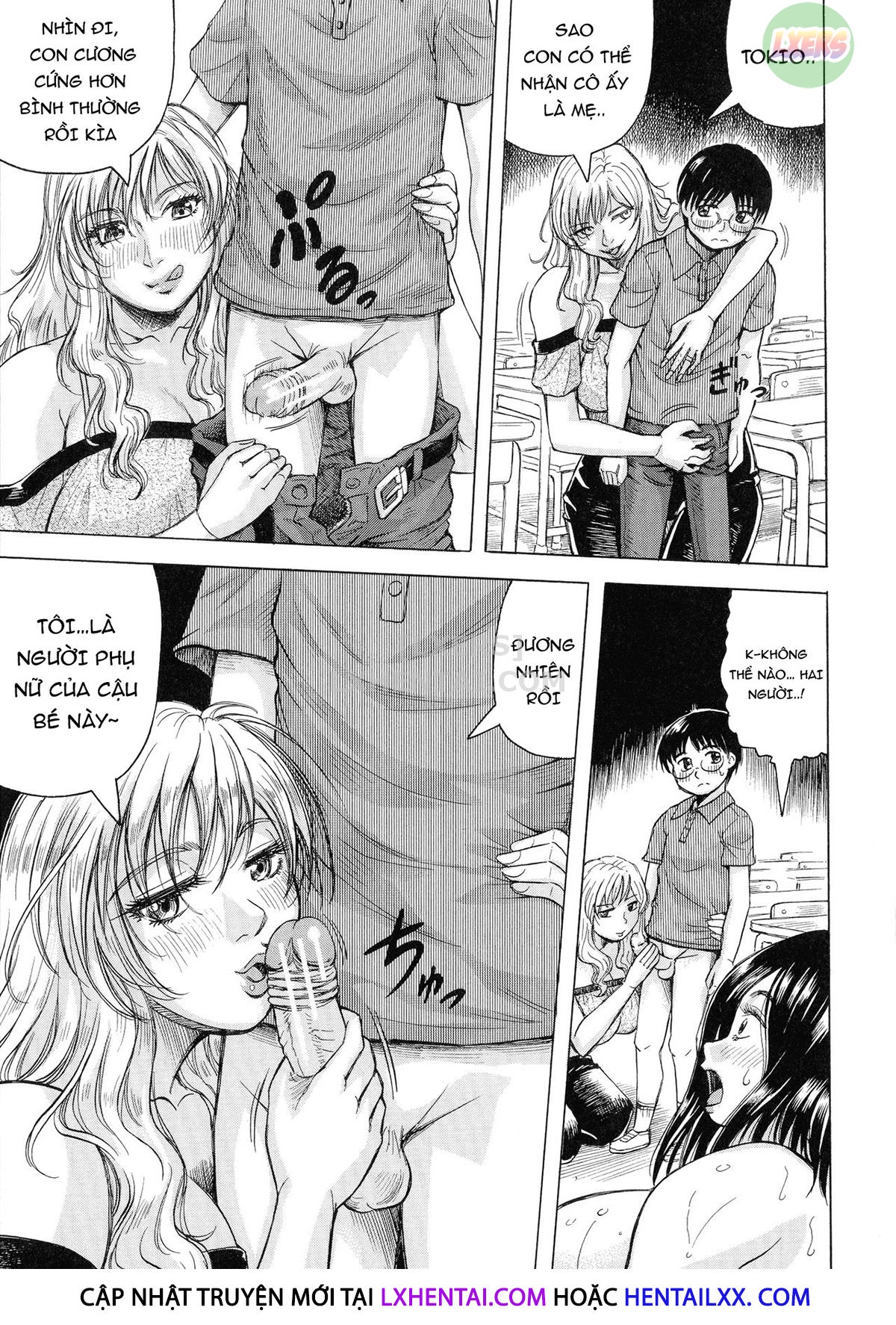 Đọc truyện hentai Hamegaki X Yaritsuma - Chap 3