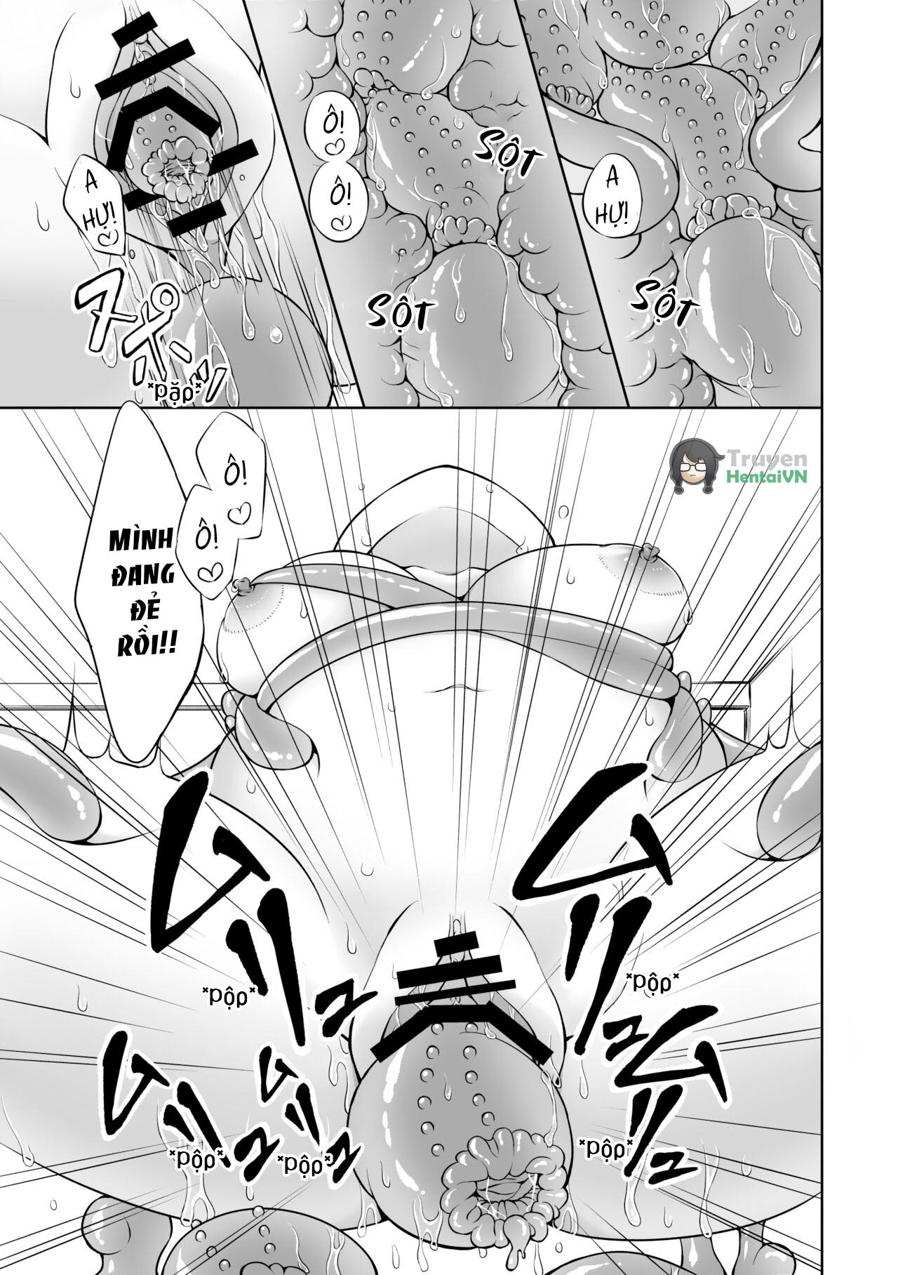 Đọc truyện hentai Ryoujoku Shokushu no Bathroom ~Ayashige na Otonari-san ni Moratta no wa Shokushu deshita~ - Oneshot