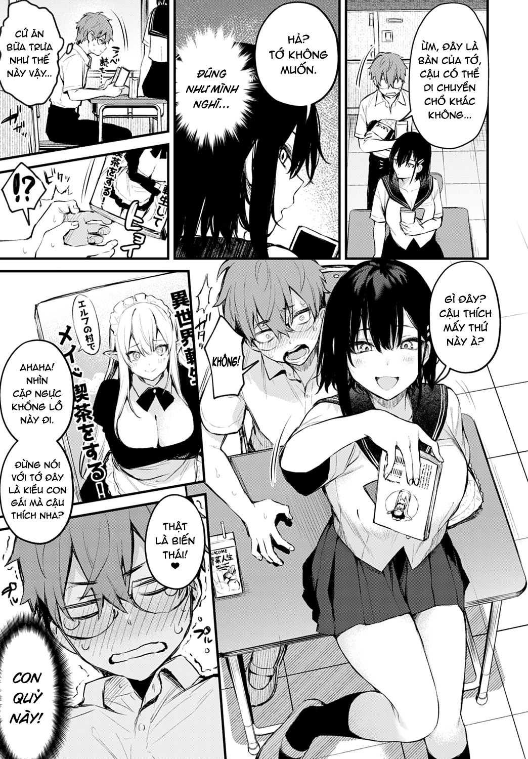 Đọc truyện hentai Boku wa Umeda-san ni Sakaraenai - Oneshot