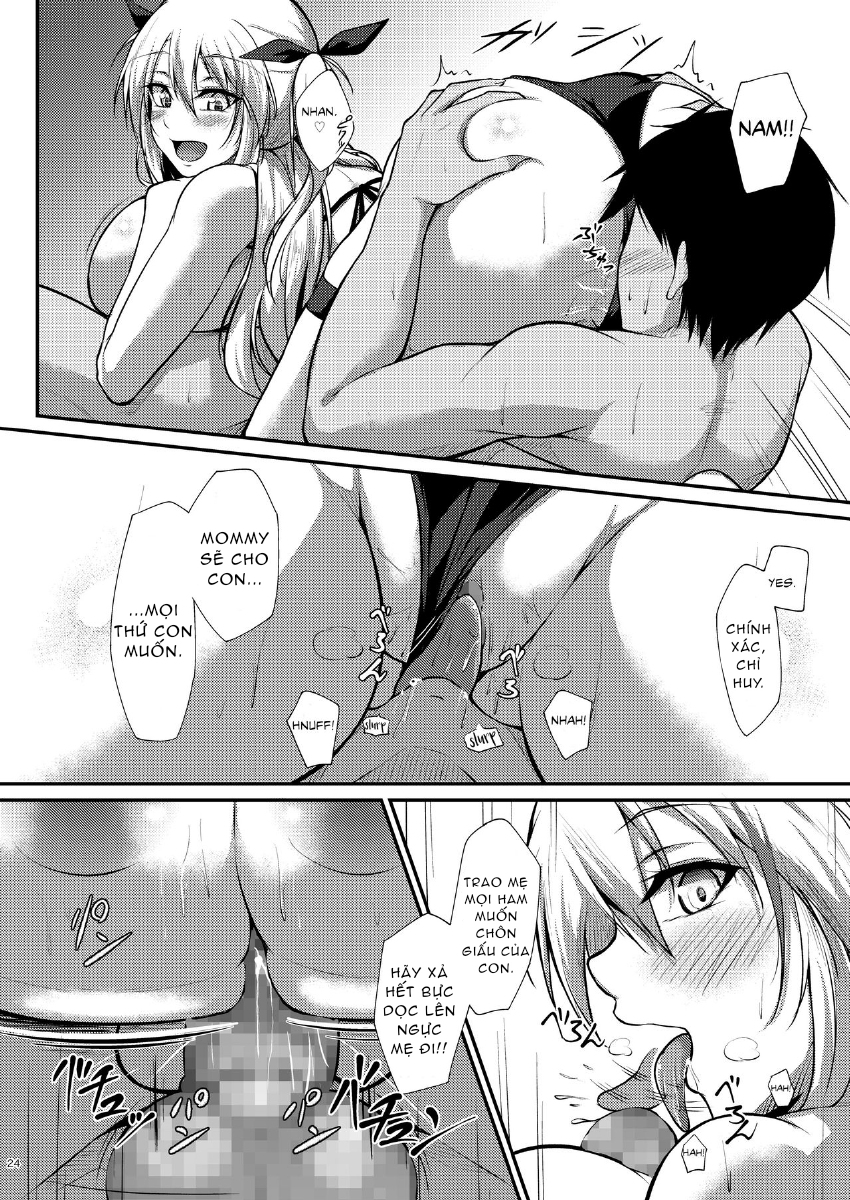 Đọc truyện hentai I Want To Be Spoiled By Prinz Eugen!! - Oneshot