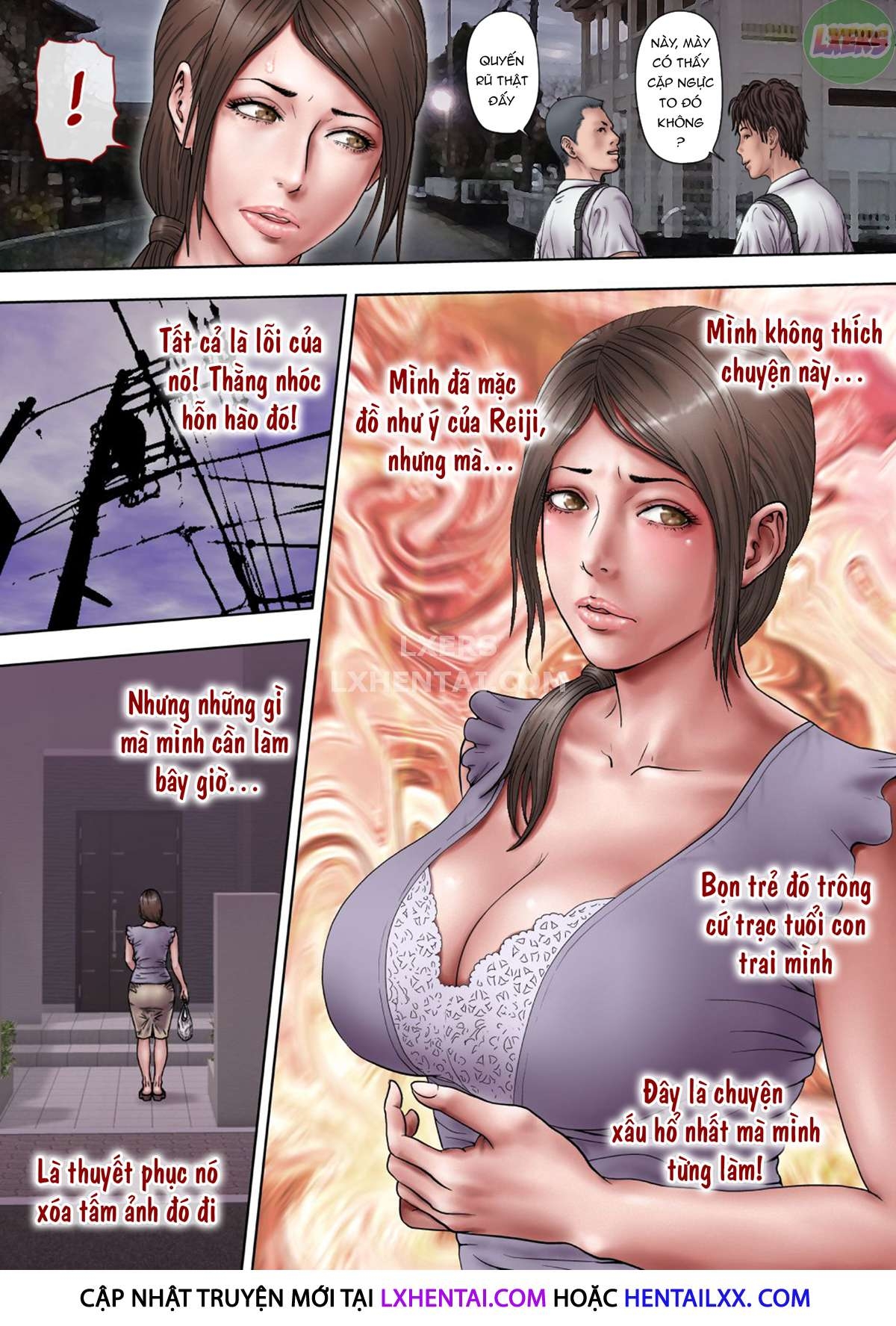 Đọc truyện hentai Thông gian với người dì quyến rũ của tôi - Chap 1 - Không che