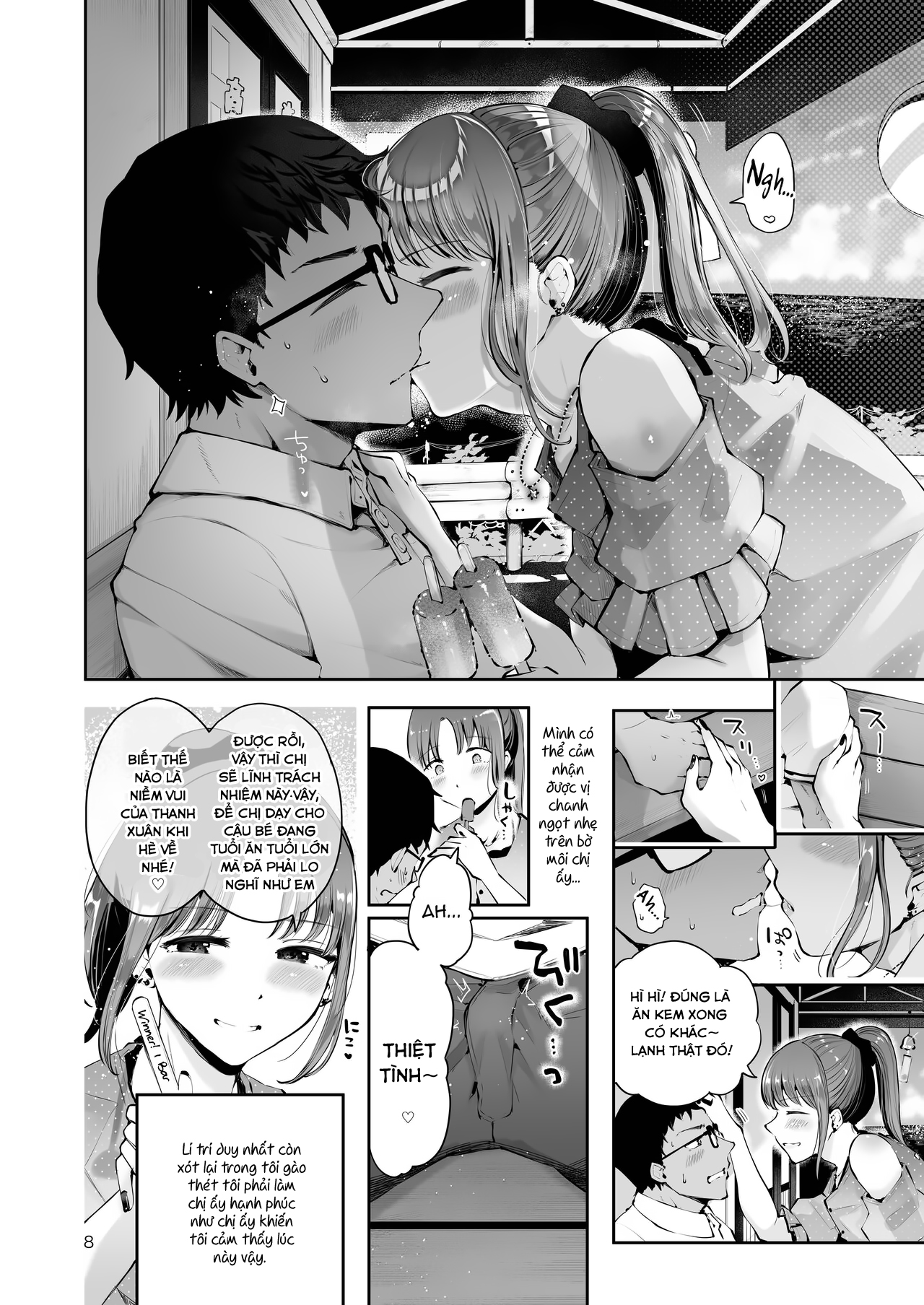 Đọc truyện hentai Chốn bình yên giữa trời xanh và biển rộng! - Oneshot