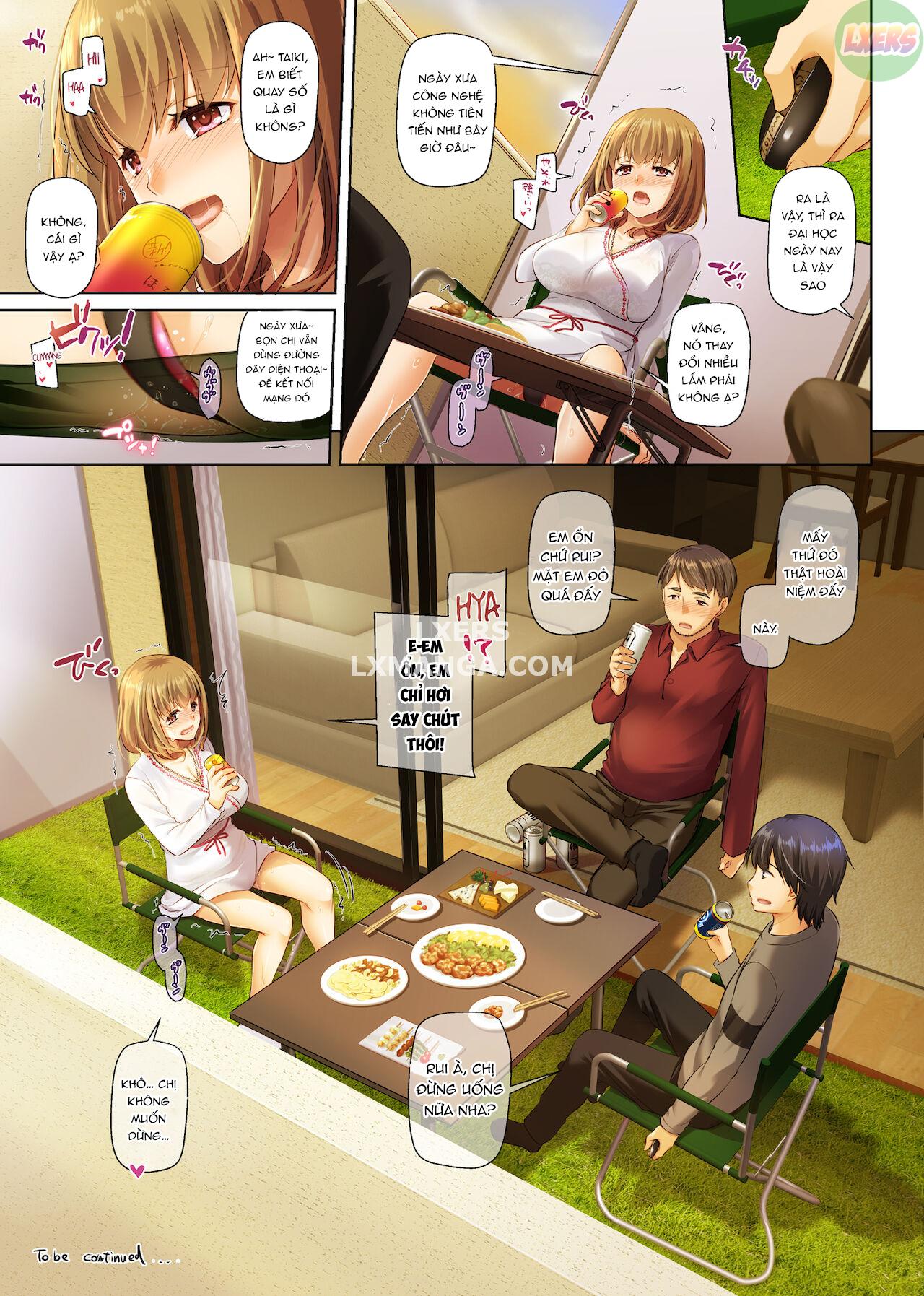 Đọc truyện hentai Hitozuma Osananajimi to Hitonatsu no Dekigoto - Chap 3