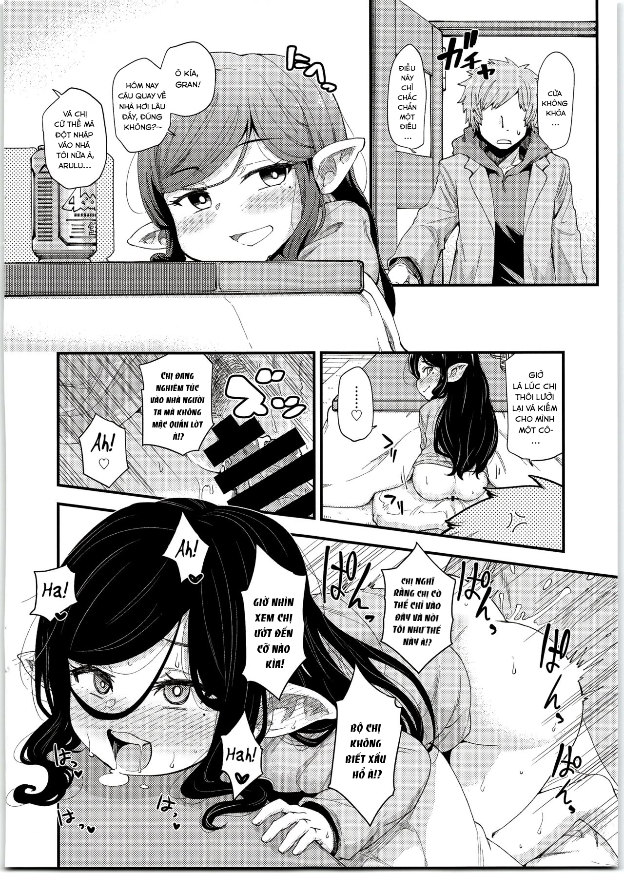 Đọc truyện hentai Harvin Harem Apart Ecchi Hen - Oneshot