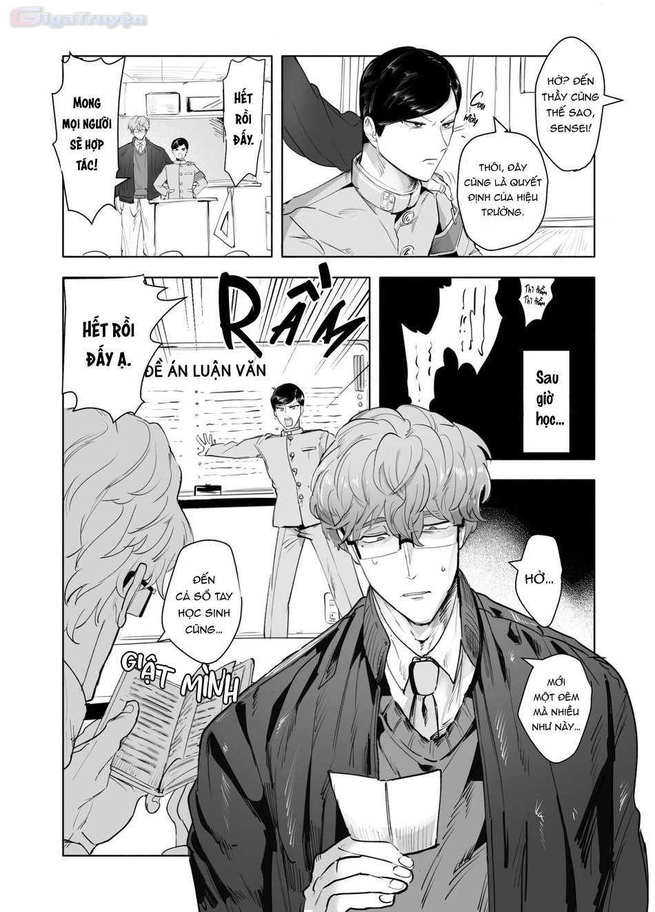 Đọc truyện hentai Cosplay y tá nóng bỏng cùng giáo viên biến thái trong phòng Hội Học sinh - Chap 1