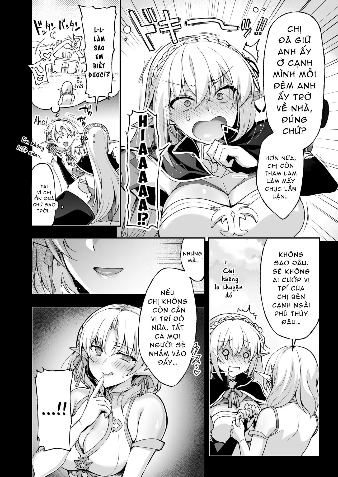 Đọc truyện hentai Elf ni Inmon o Tsukeru Hon LEVEL:8 - Oneshot