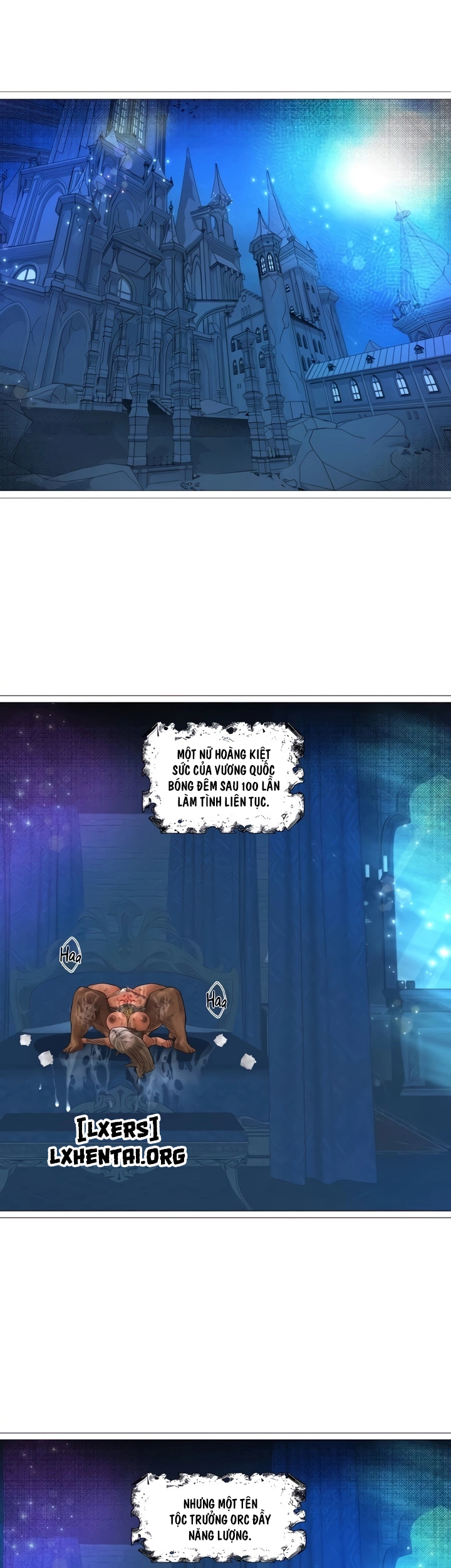 Đọc truyện hentai Nữ Hoàng Dark Elf Và Nô Lệ Orc - Chap 24