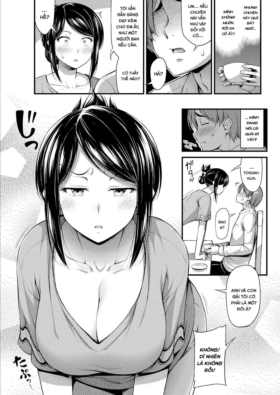 Đọc truyện hentai Housewife Where I Work - Oneshot