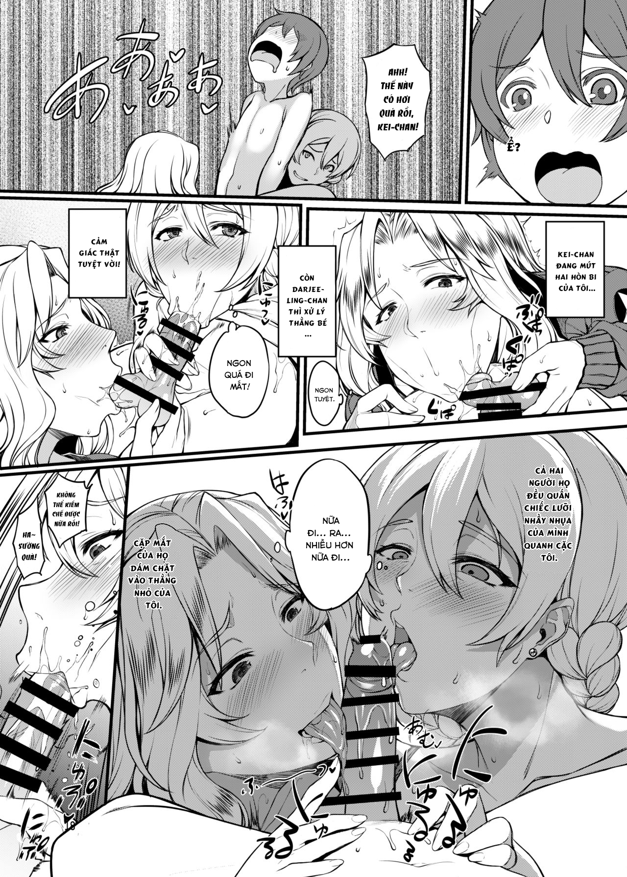 Đọc truyện hentai Beiei Sex Doumei - Oneshot