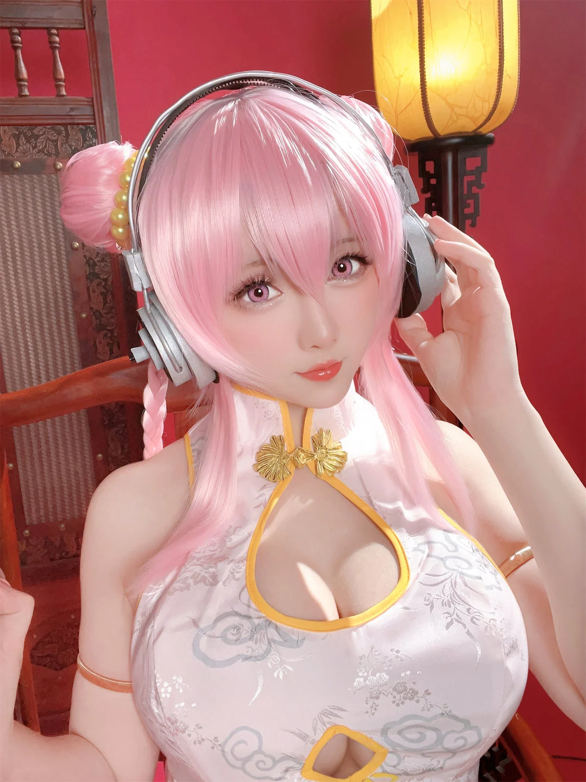 Đọc truyện hentai Tuyển tập Albums siêu phẩm Cosplay - Chap 378 - Star Chichi - Super Sony Cheongsam
