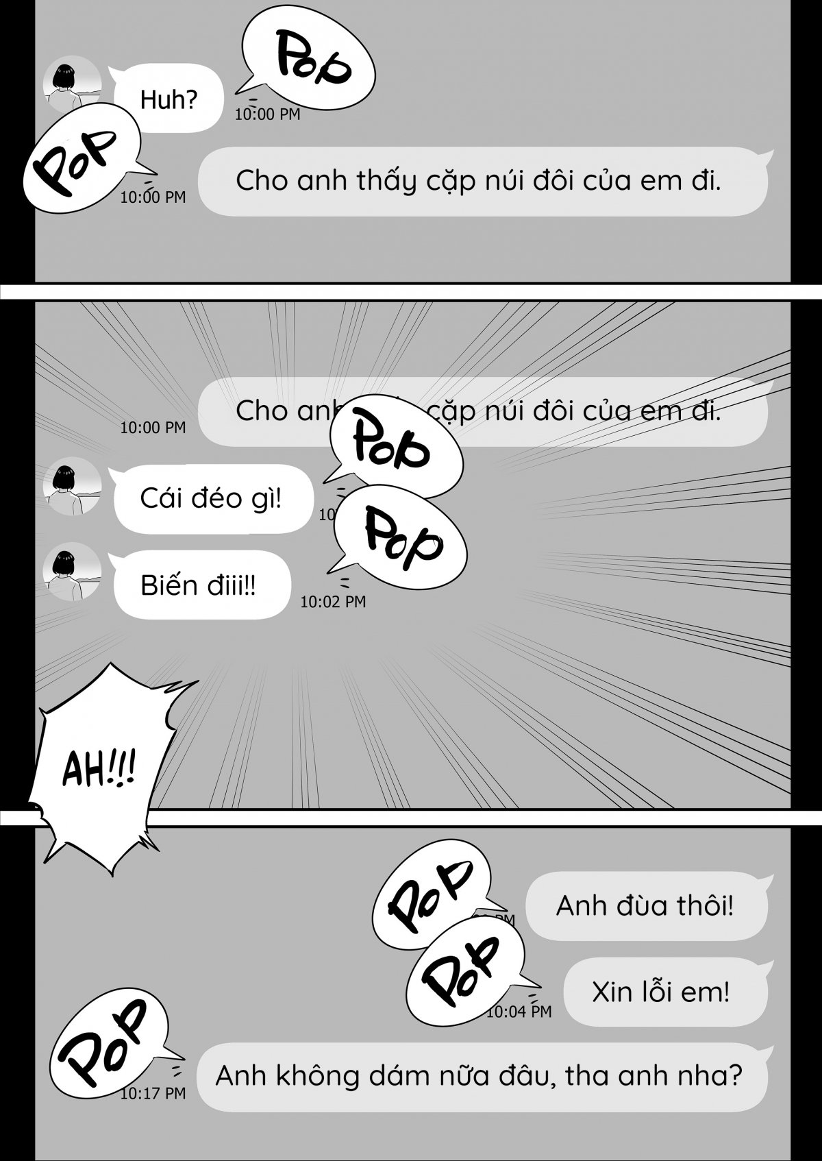 Đọc truyện hentai Lướt Tinder, Tôi chịch luôn vợ người ta. - Oneshot [Không che]