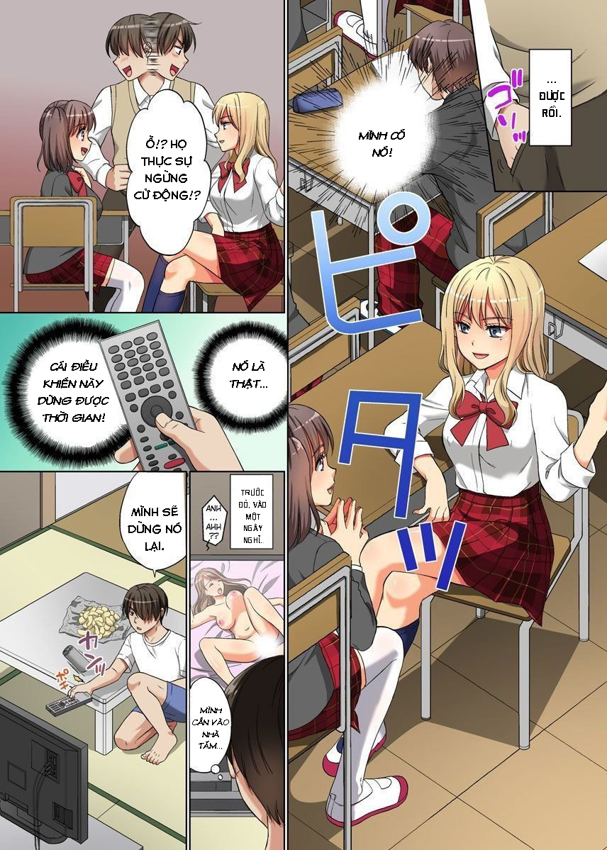 Đọc truyện hentai Jikan Teishi! RemoCon de Anoko no Jikan o Tomete Mita - Oneshot