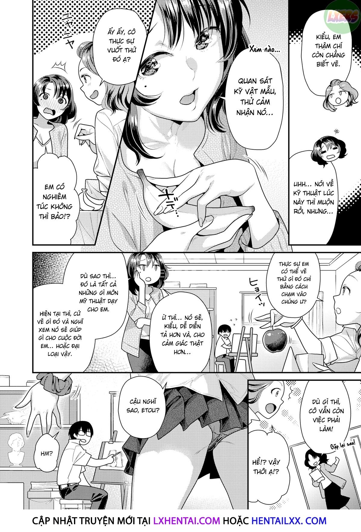 Đọc truyện hentai Bản phác thảo đầu tiên - Oneshot