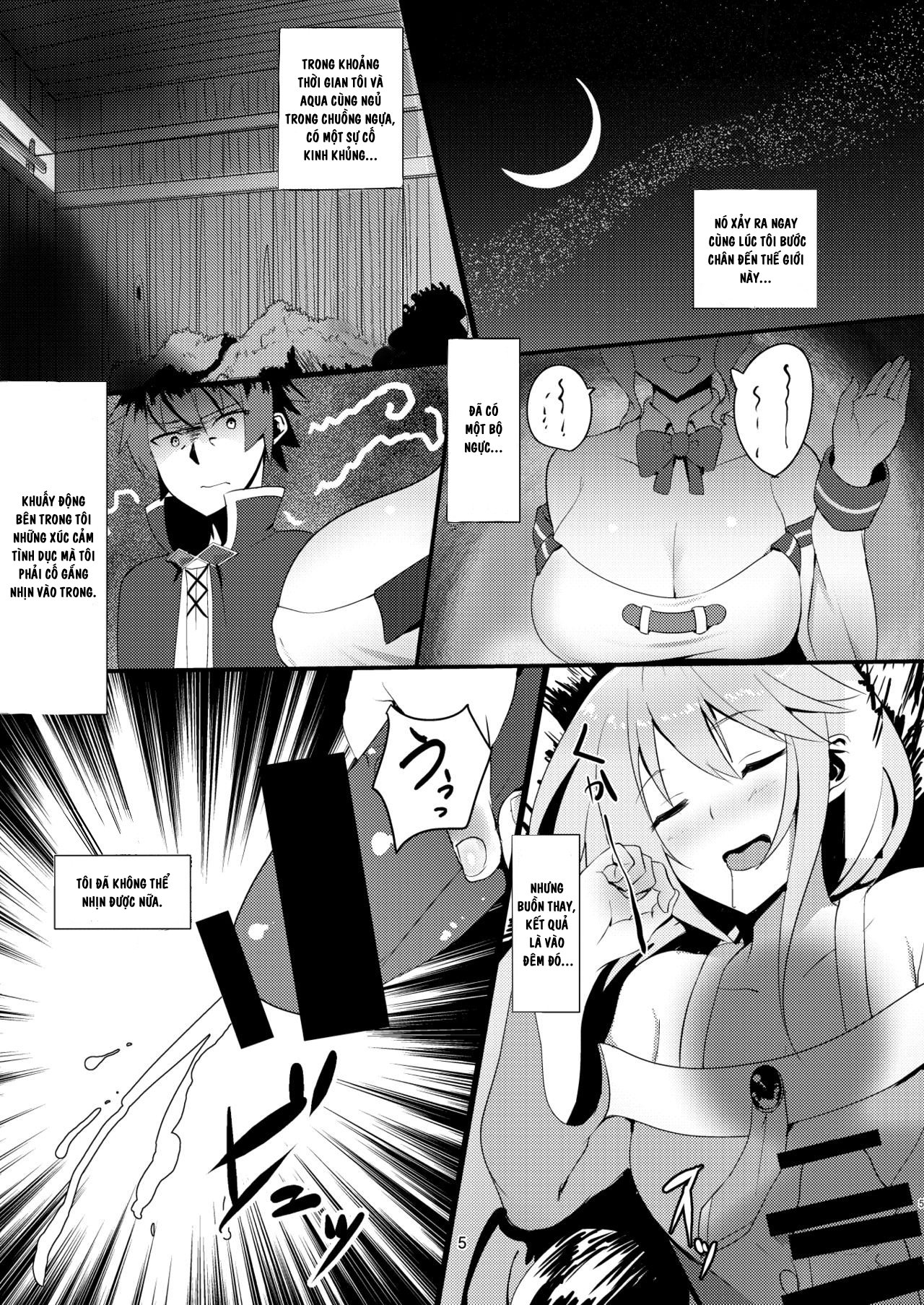 Đọc truyện hentai Kono Subarashii Megami kara Syukufuku o! - Oneshot