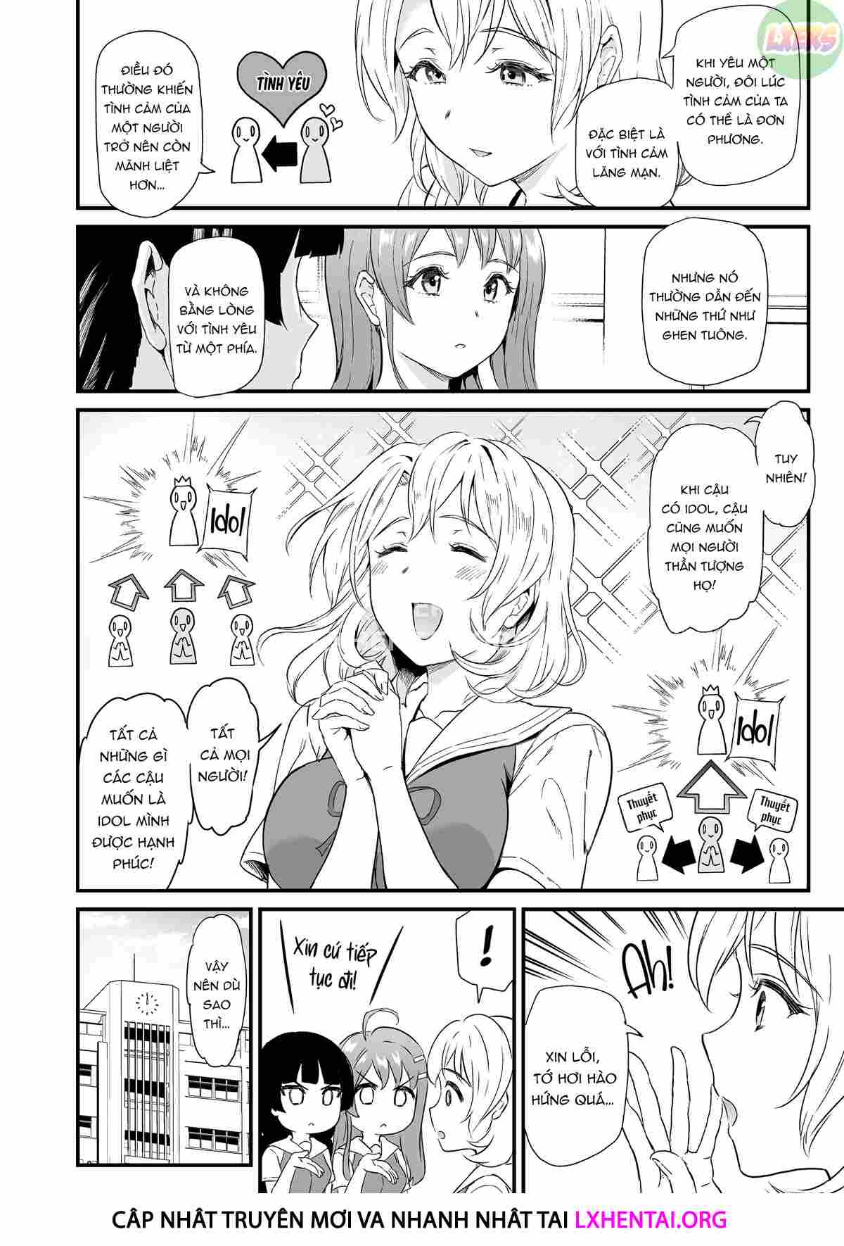 Đọc truyện hentai I'm Not Your Idol! - Chap 3 - Starlight School