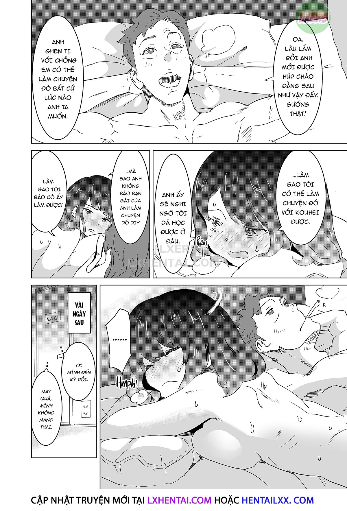 Đọc truyện hentai My Wife Would Never Moan Like in the Unrealistic Porn My Neighbor Watches - Chap 2