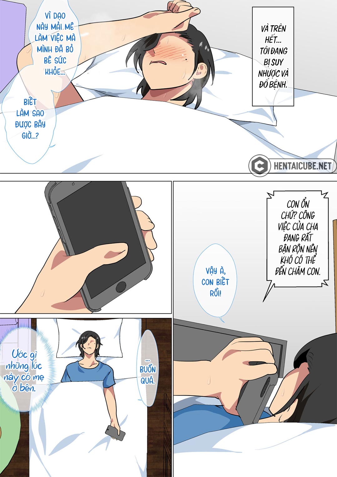 Đọc truyện hentai Câu chuyện về việc tôi đã thổ lộ tình cảm của mình với mẹ và bà cho tôi quan hệ tình dục với bà chỉ trong một ngày - Chap 2A