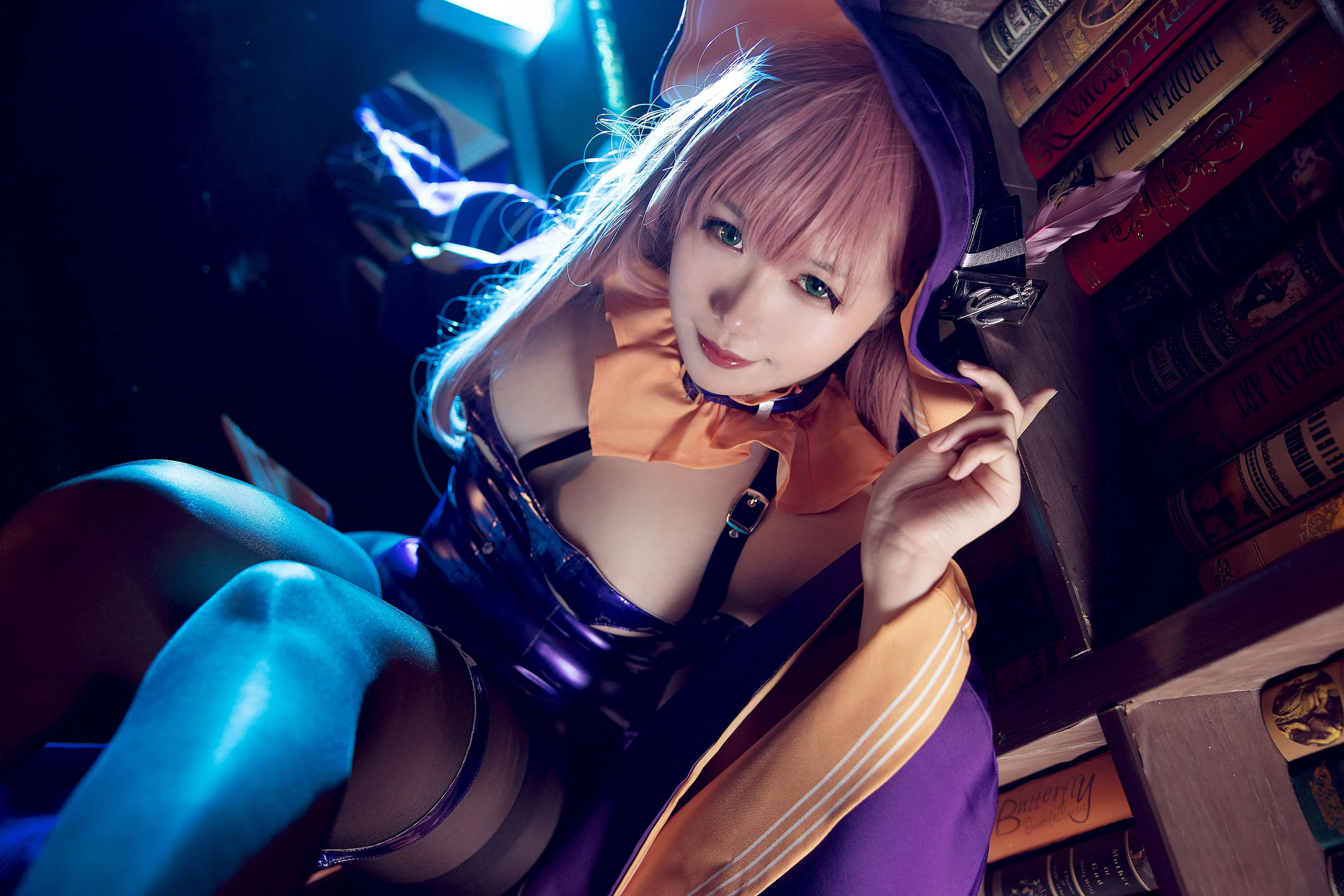 Đọc truyện hentai Tuyển tập Albums siêu phẩm Cosplay - Chap 1176 - Mahua Sauce - Memphis Halloween