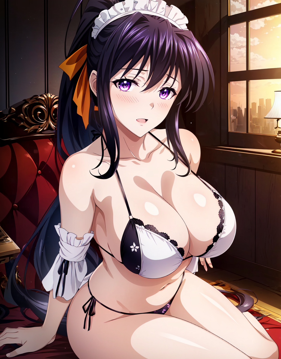 Đọc truyện hentai Tuyển tập Albums Art hentai - Chap 246 - Hầu gái Himejima Akeno