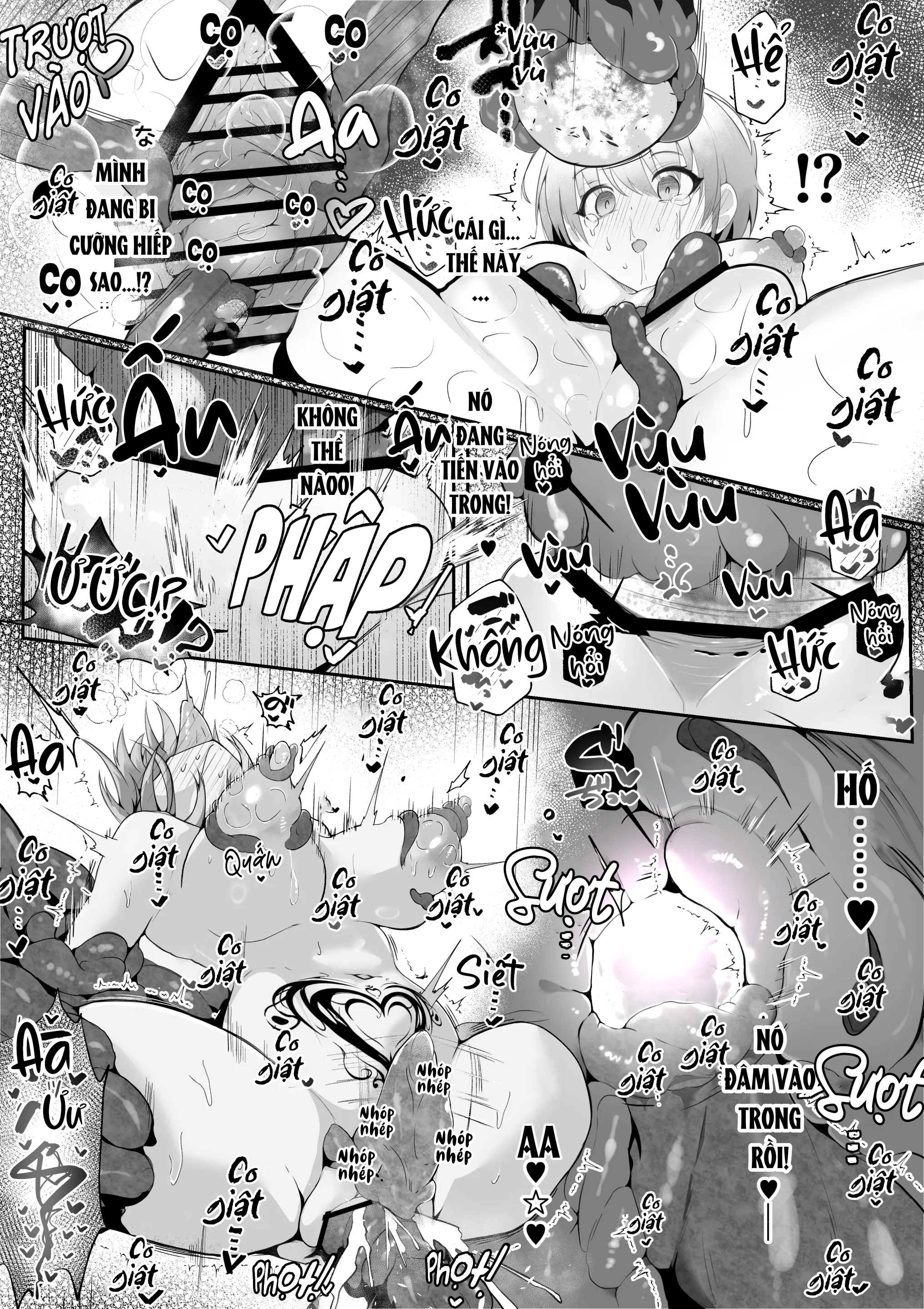 Đọc truyện hentai Câu chuyện về Nichika một nữ tu sĩ bị lũ quỷ xúc tu hãm hiếp - Oneshot