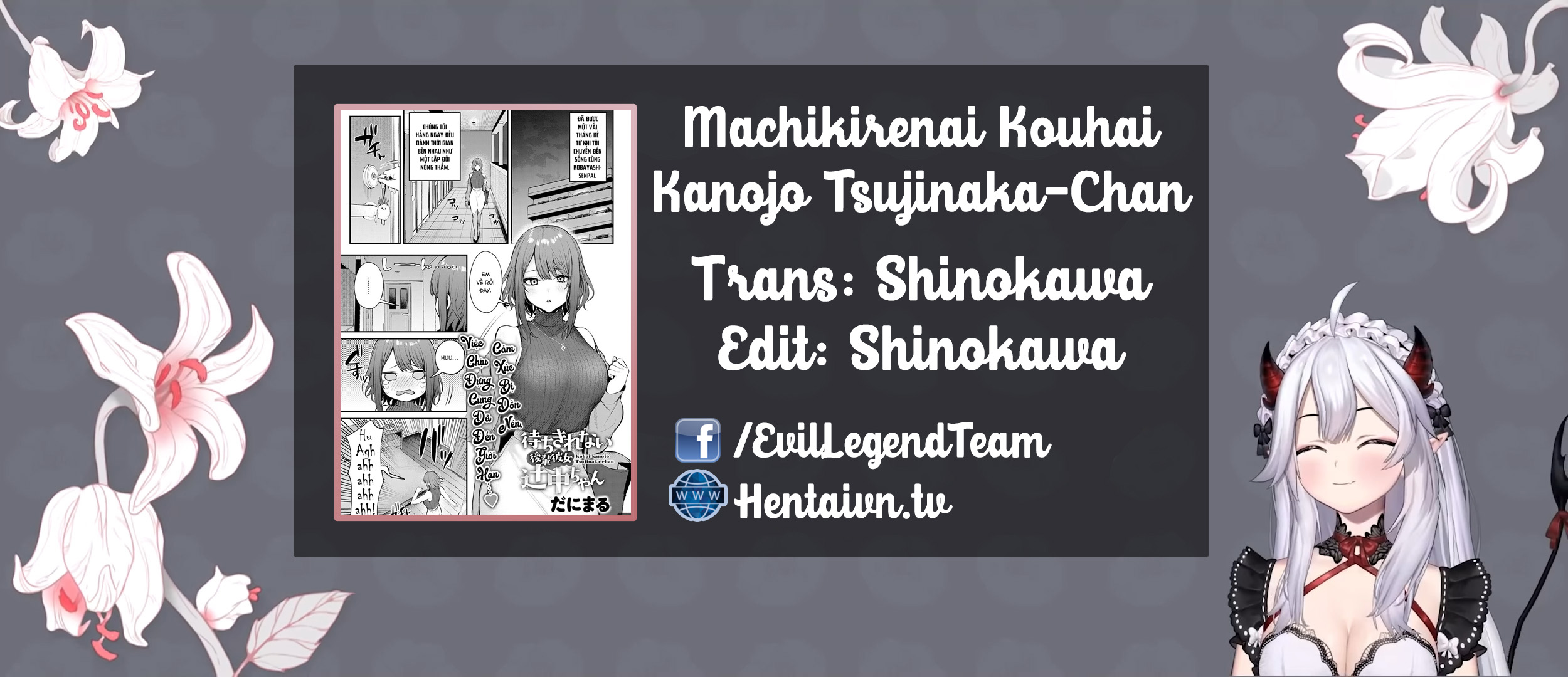 Đọc truyện hentai Machikirenai Kouhai Kanojo Tsujinaka-Chan - Oneshot