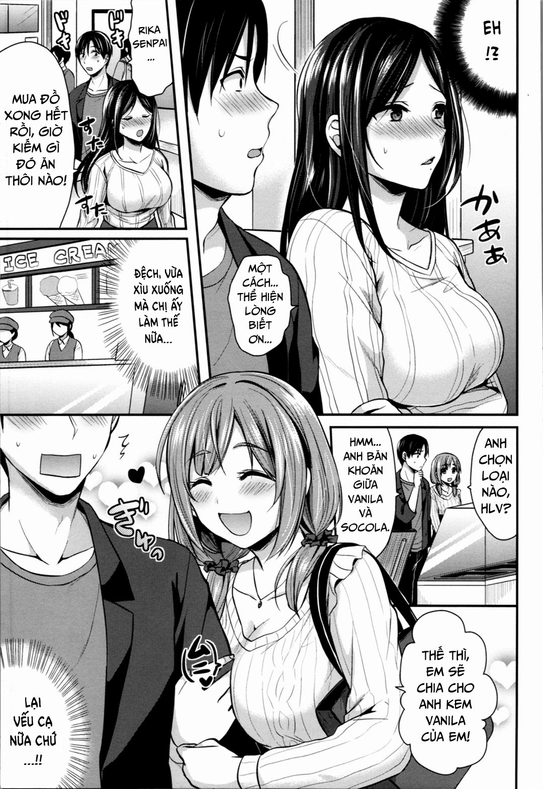 Đọc truyện hentai Joshi Rikujoubu Harem Training - Chap 8