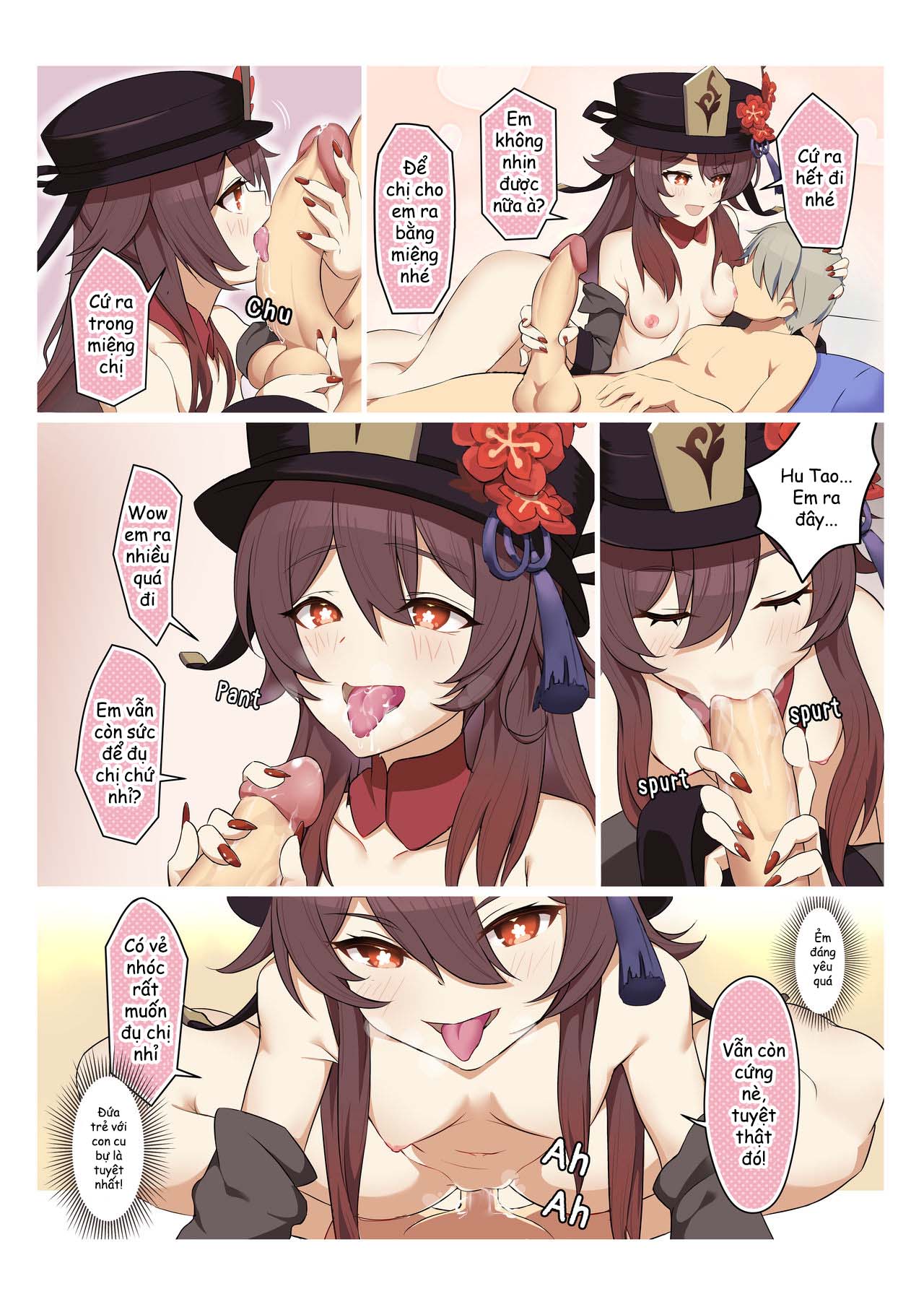 Đọc truyện hentai Hu Tao và Shota (Genshin Impact) - Oneshot
