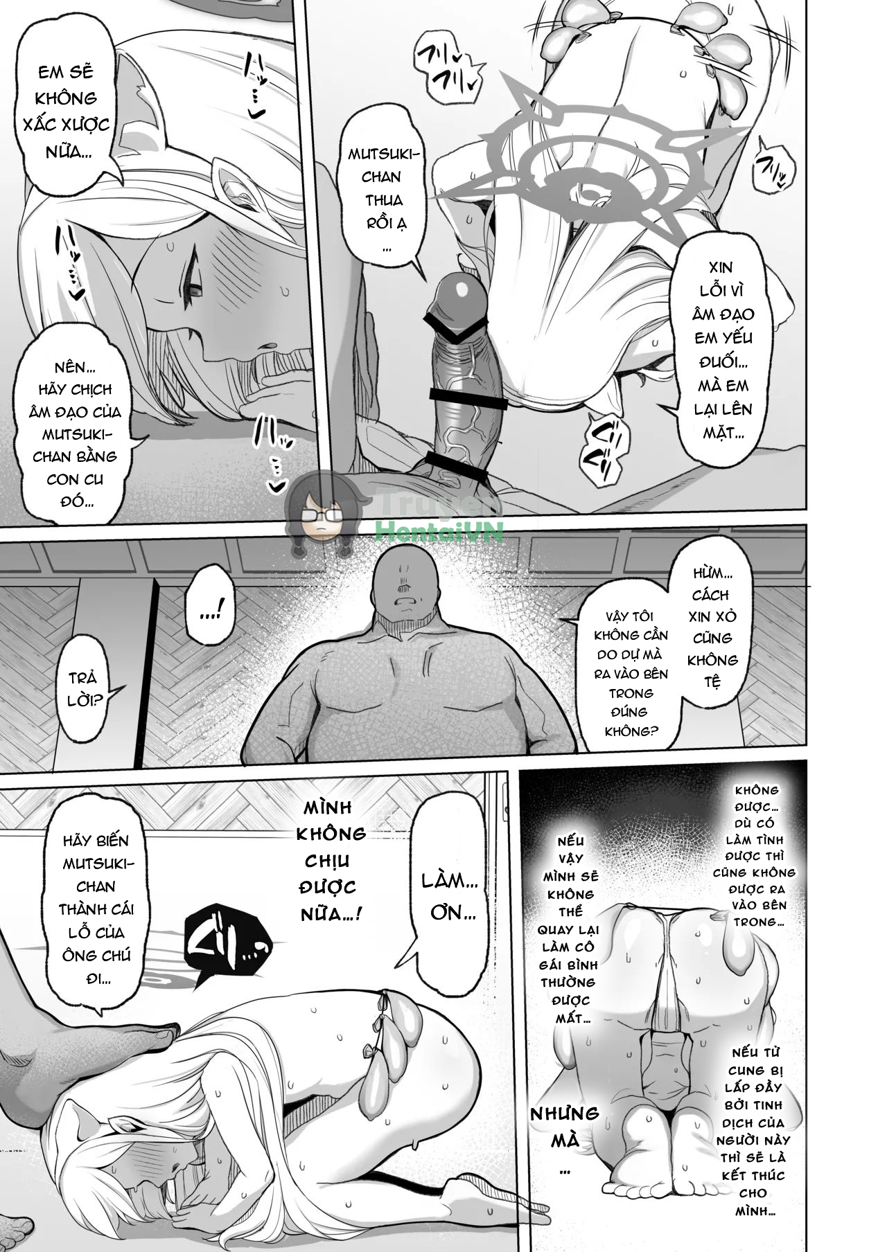 Đọc truyện hentai Netorase Archive (Blue Archive) - Oneshot