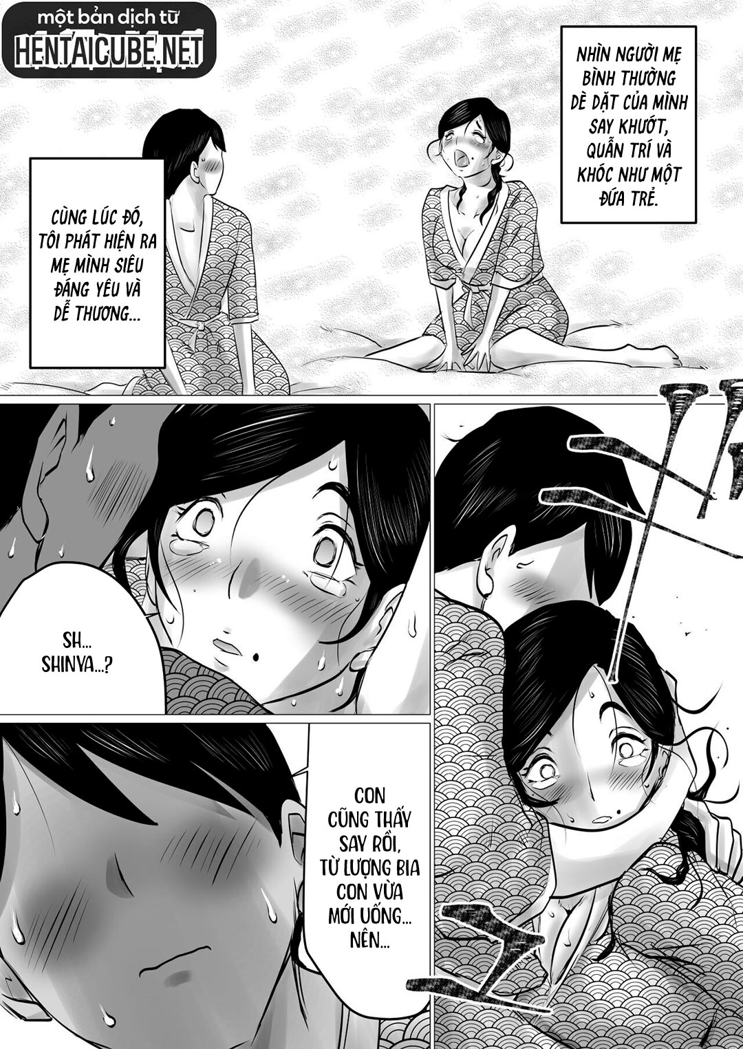 Đọc truyện hentai Cùng mẹ đi suối nước nóng - Oneshot