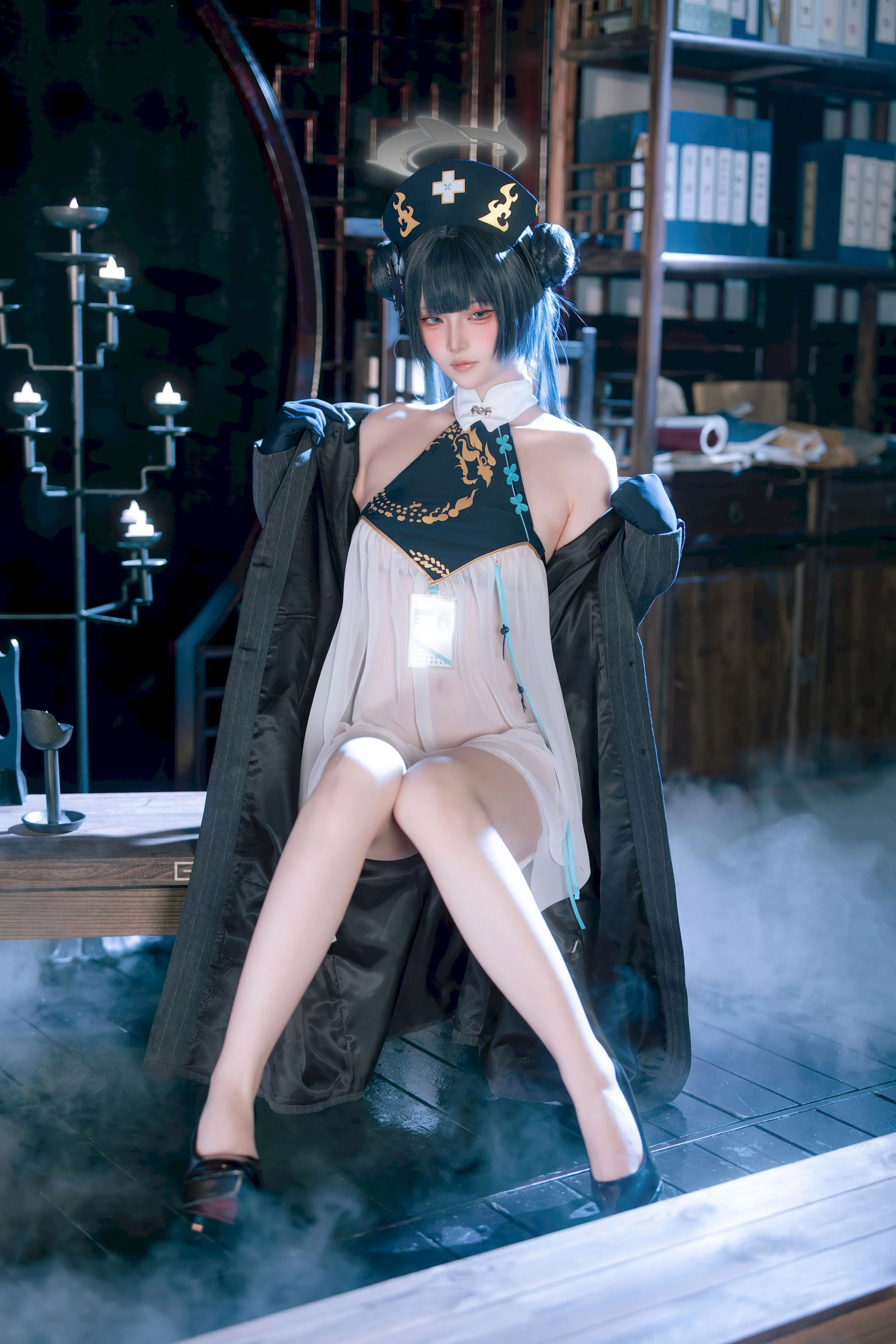 Đọc truyện hentai Tuyển tập Albums siêu phẩm Cosplay - Chap 1413 - Yu Yu - Azure Archives: Fei Saki Fanfiction - Nurse