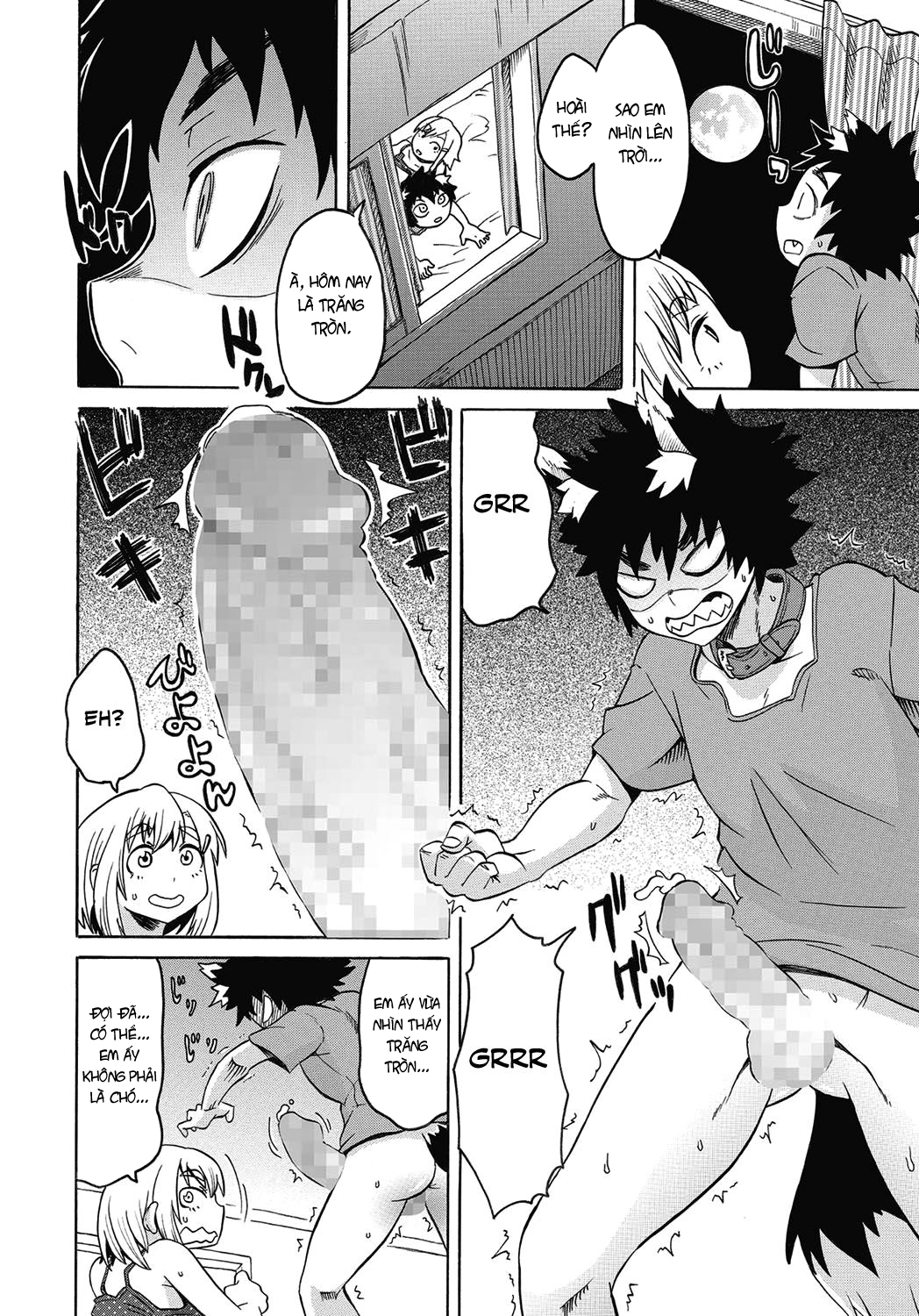 Đọc truyện hentai Bị thú cưng chịch - Oneshot