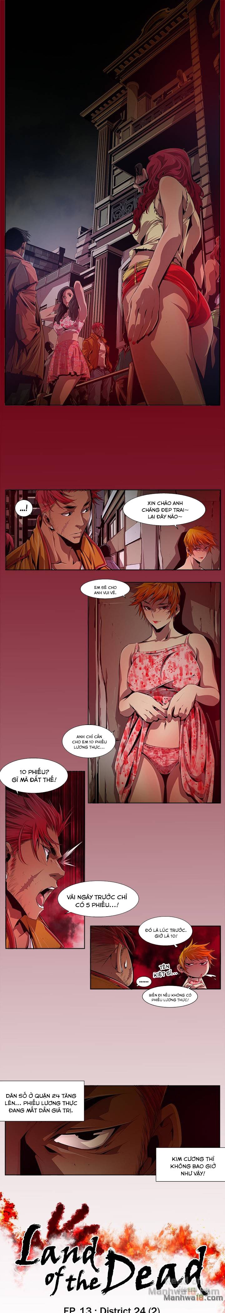 Đọc truyện hentai Vùng Đất Tử Thần - Chap 13