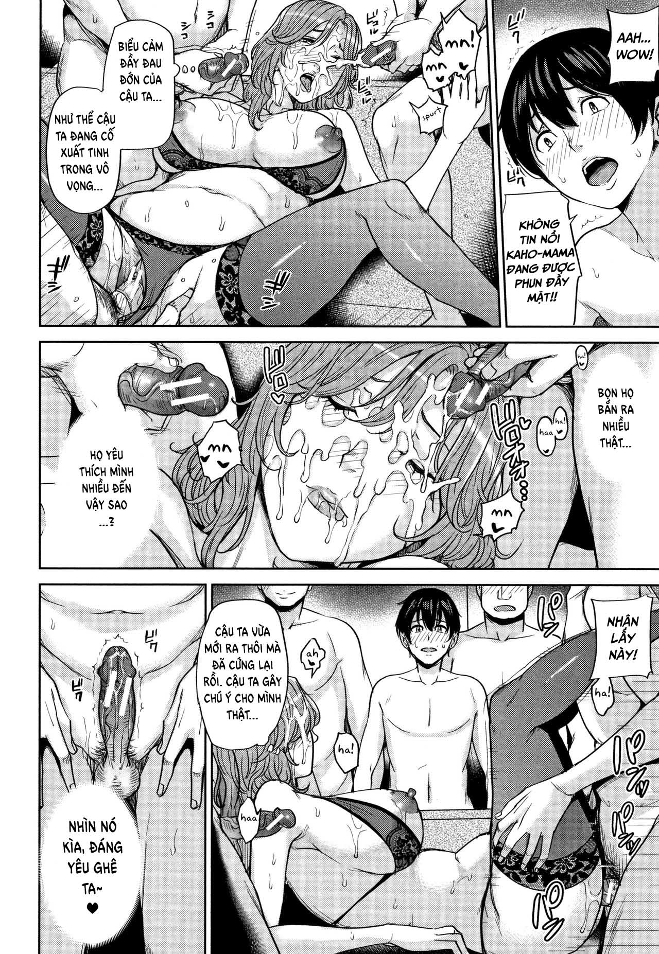 Đọc truyện hentai Kanojo no Mama to Deaikei de - Chap 6