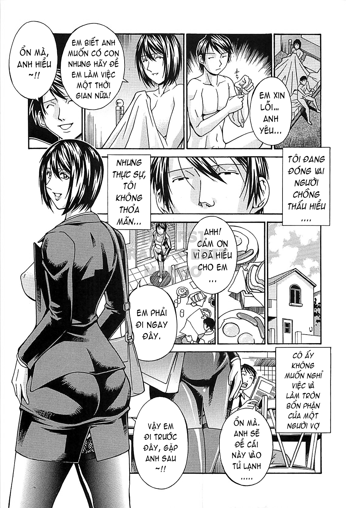 Đọc truyện hentai Vợ dâm - Chap 2