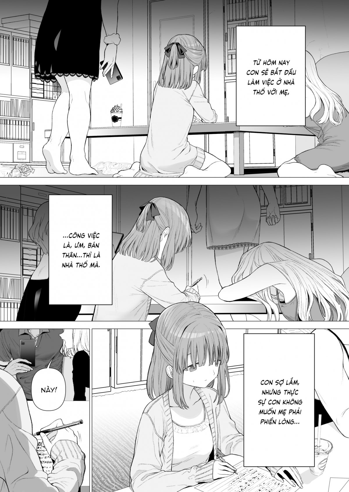 Đọc truyện hentai Sưởi ấm em, trước khi em vụn vỡ - Oneshot