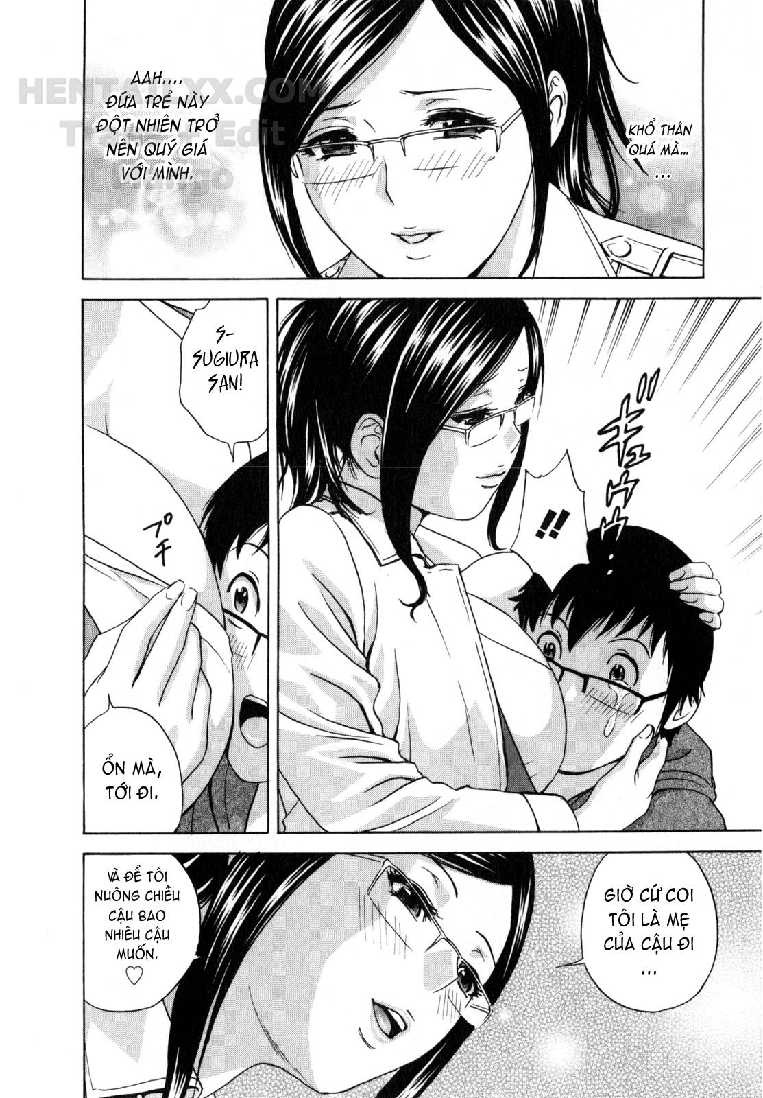 Đọc truyện hentai Life With Married Women Just Like A Manga - Chap 14