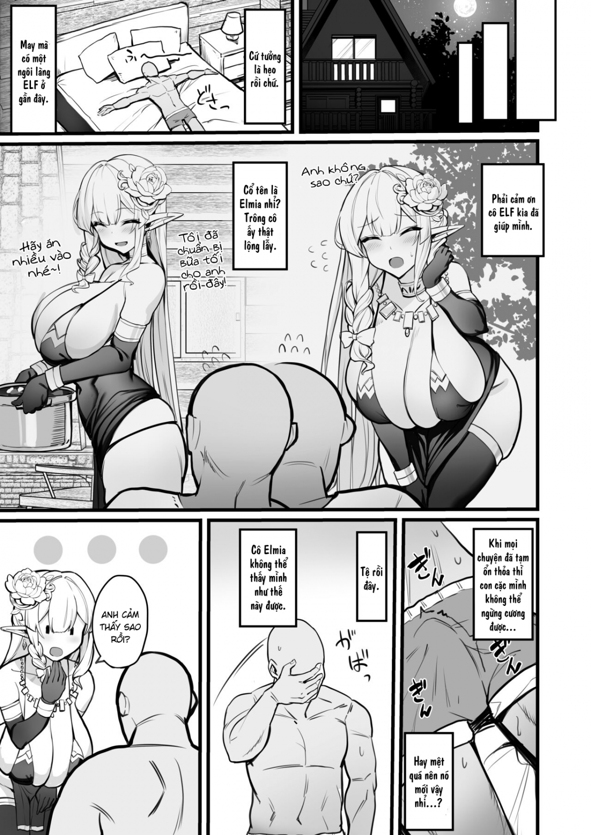 Đọc truyện hentai Truyện về nàng ELF nội trợ - Oneshot