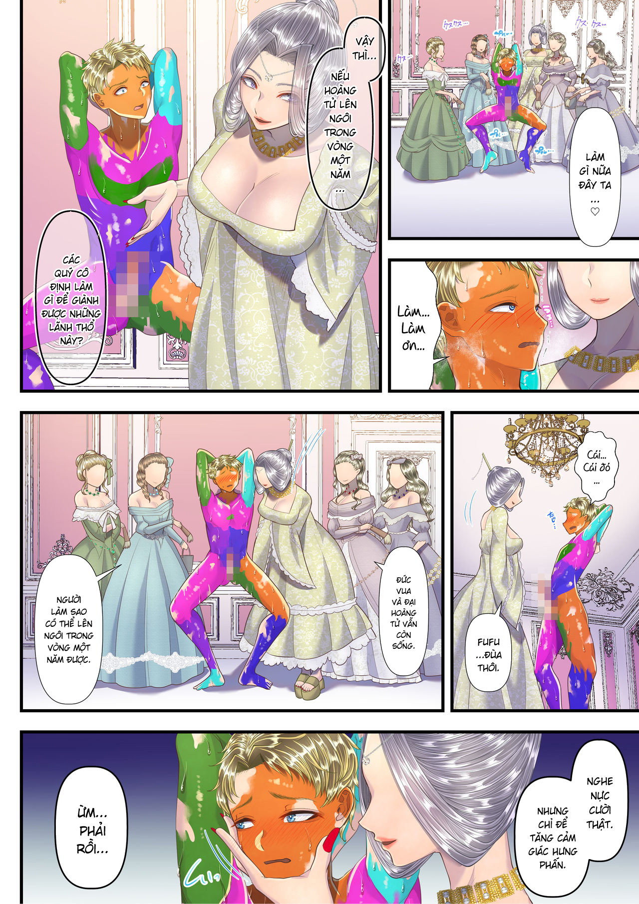 Đọc truyện hentai Huấn luyện hoàng tử bán nước của điếm quý tộc ~Phân chia lãnh thổ~ - Oneshot