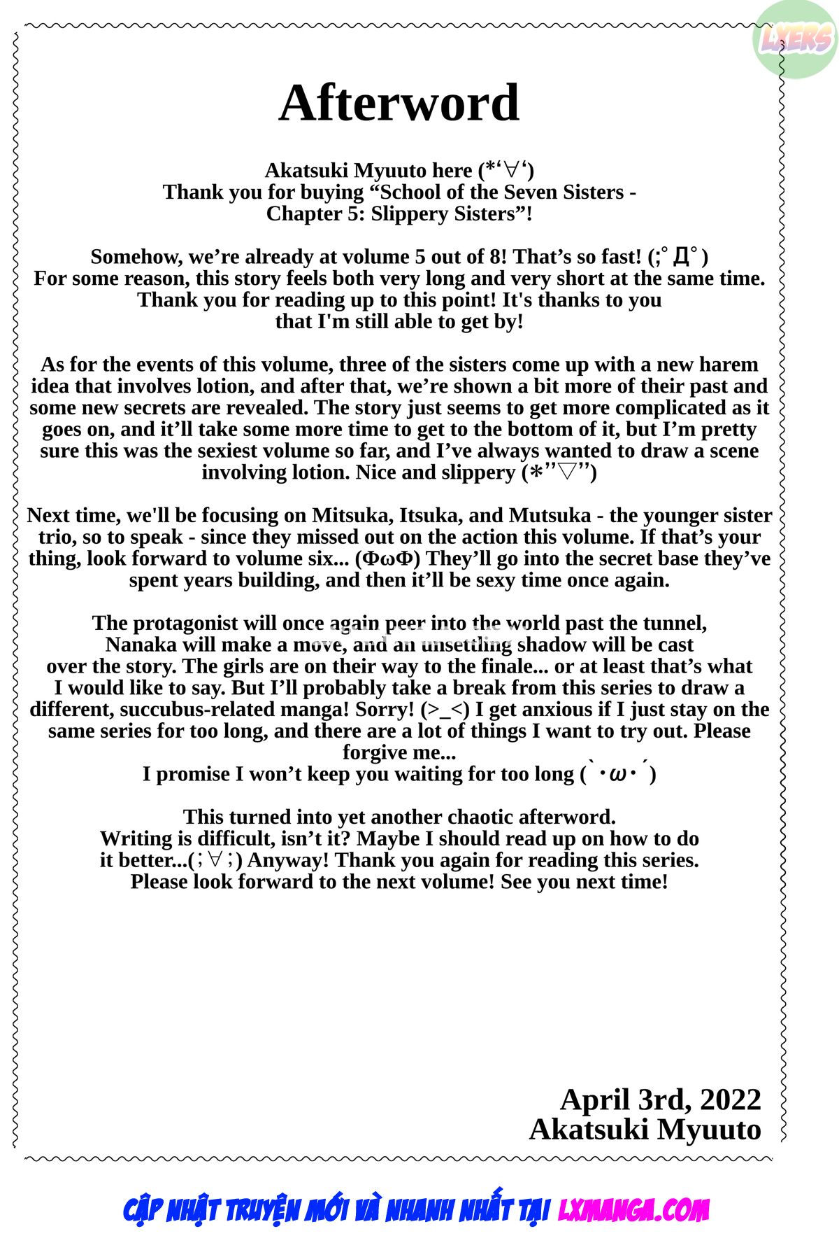 Đọc truyện hentai Nanaka no Rakuen ~Inaka no Gakkou de Bishoujo Harem - Chap 5: Slippery Sisters